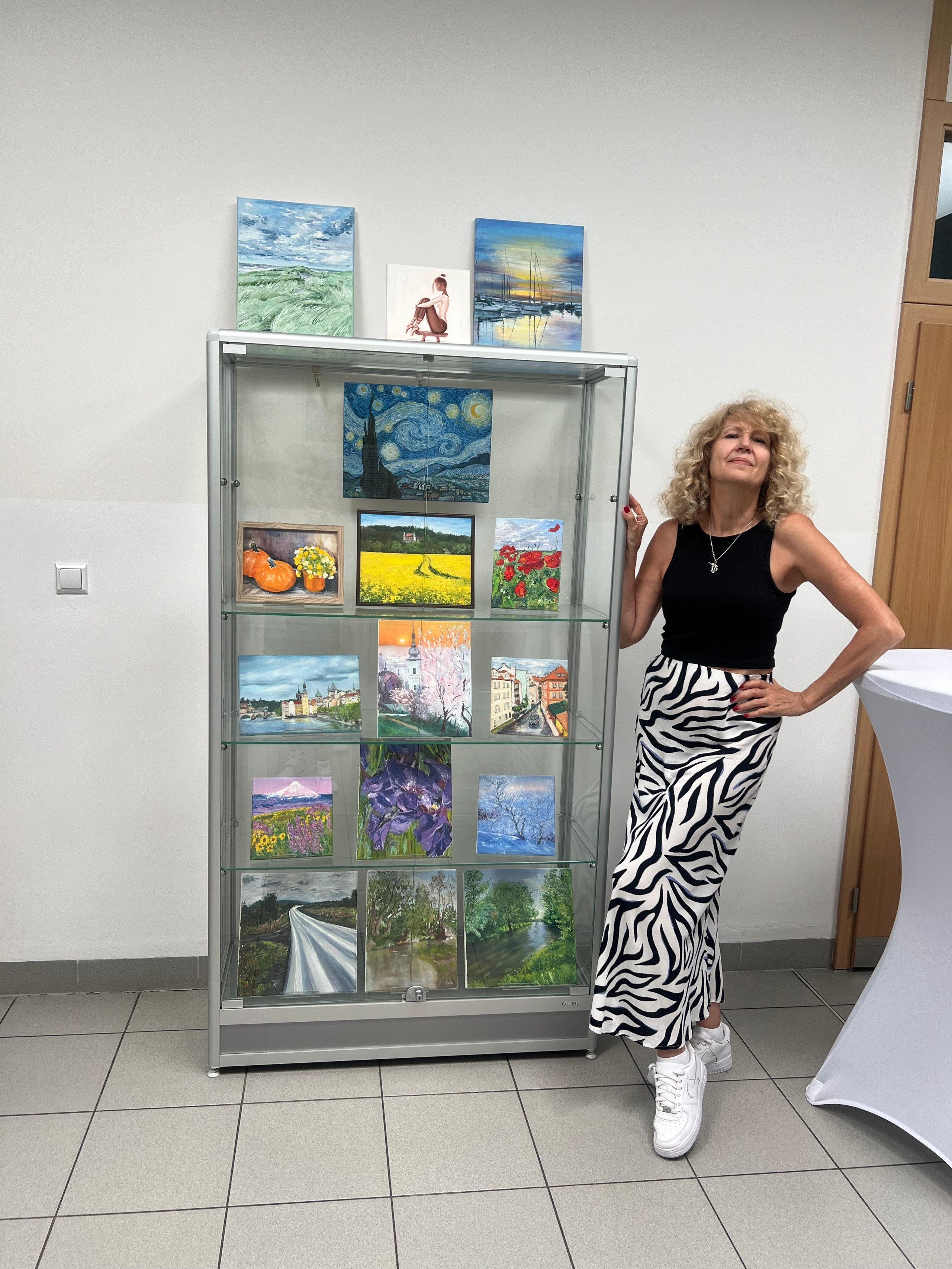 ВЫСТАВКИ / МЕДИА. GALA художник из г. Харьков в Чехии