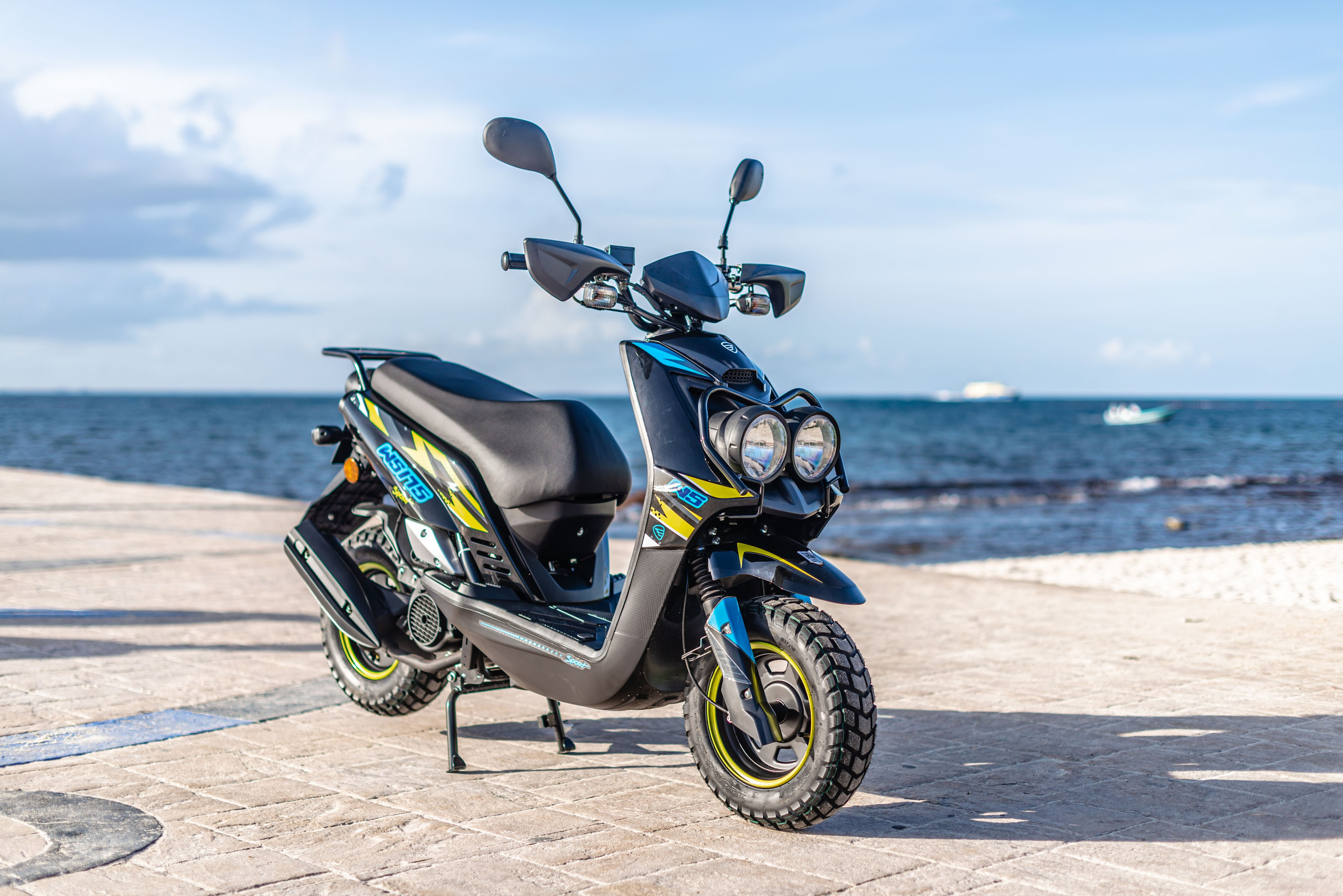 Scooter Photography for Rental Website in Mexico. PHOTOGRAPHER QUINTANA ROO