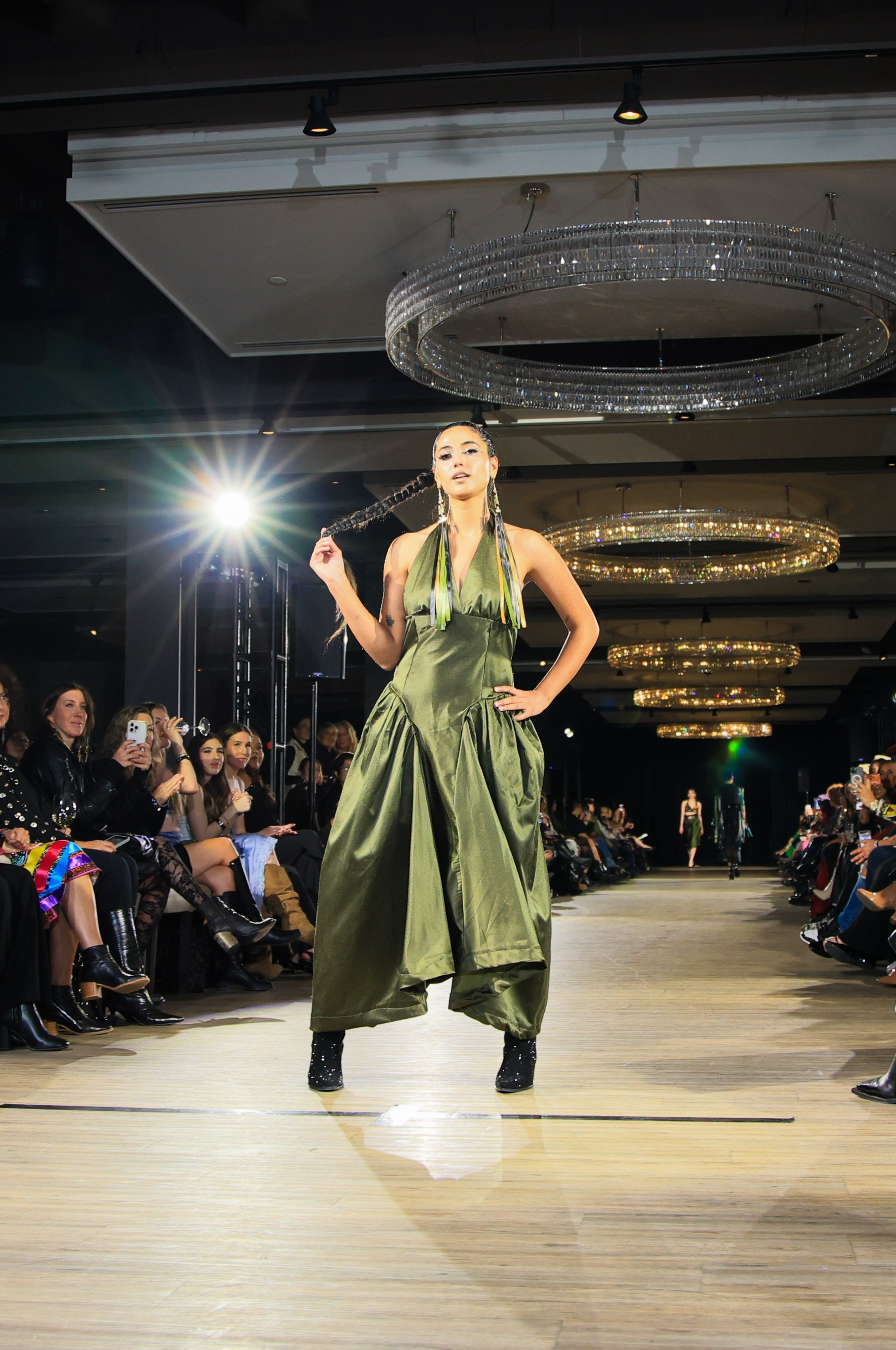 SACRD THNDR Fashion Show — An Indigenous-Led Fashion Experience. ProFly.club — Professional aerial filming in Calgary