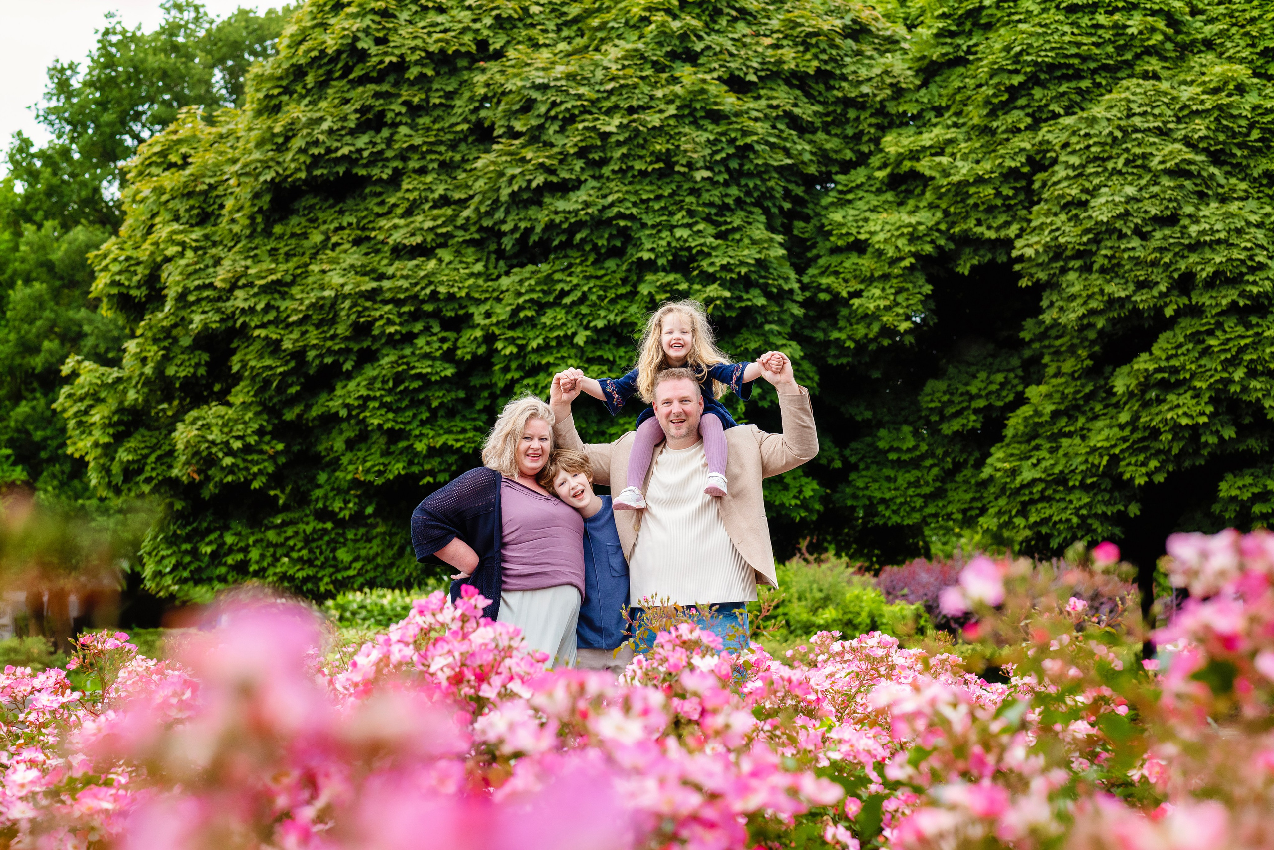 Gezinsfotosessie. Fotograaf Irina Hoek