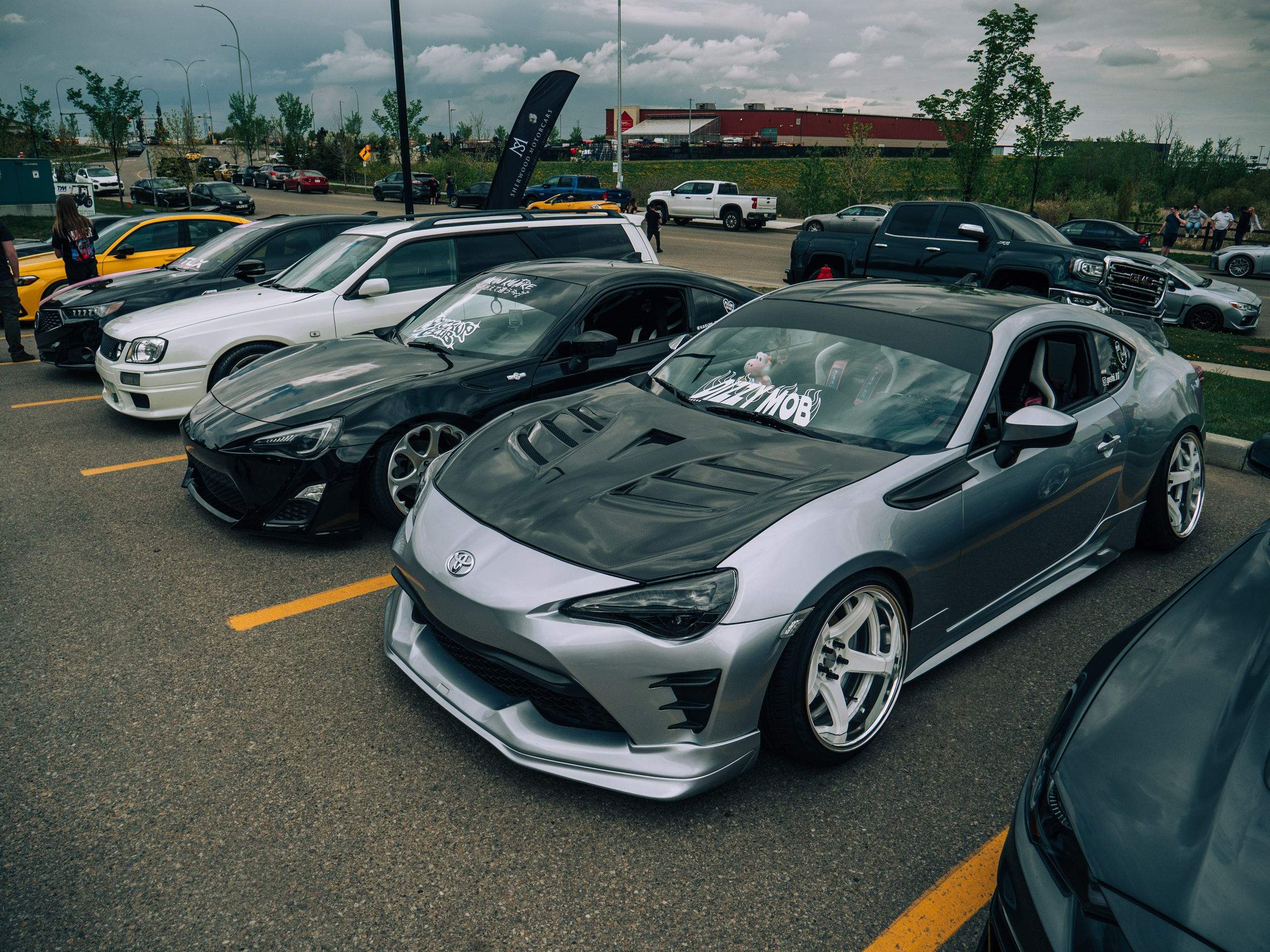 Edmonton Cars & Coffee Drive Out at Sherwood Motorcars’ event, May 26, 2024!