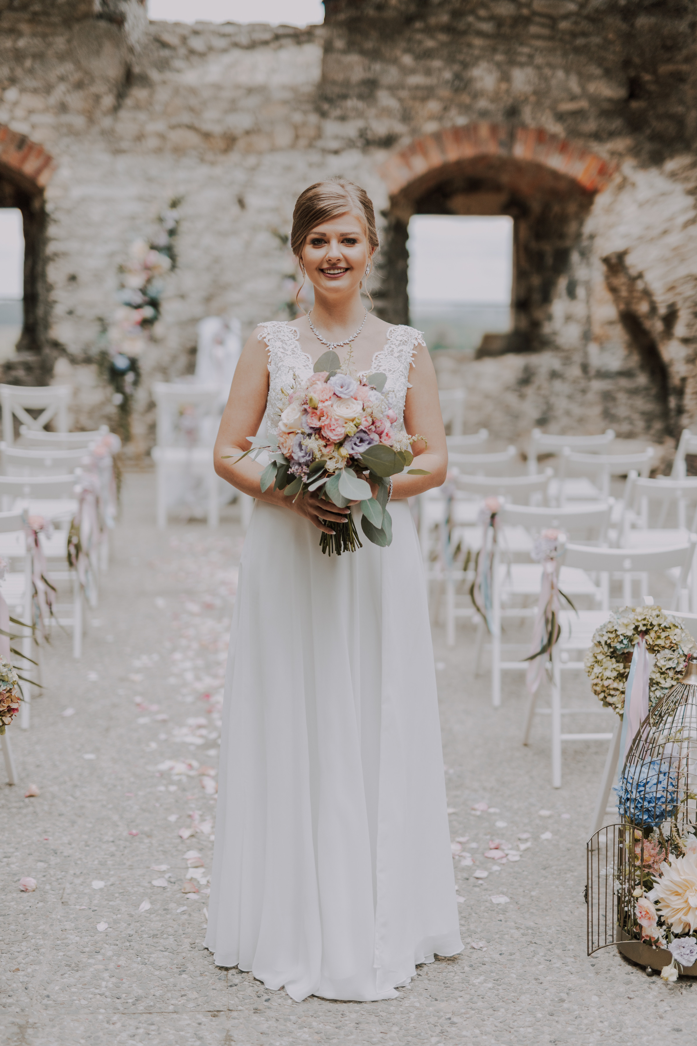 Ślub plenerowy na zamkuw Ogrodzieńcu: Katarzyna&Piotr. Karkowskafoto - fotografia miłości