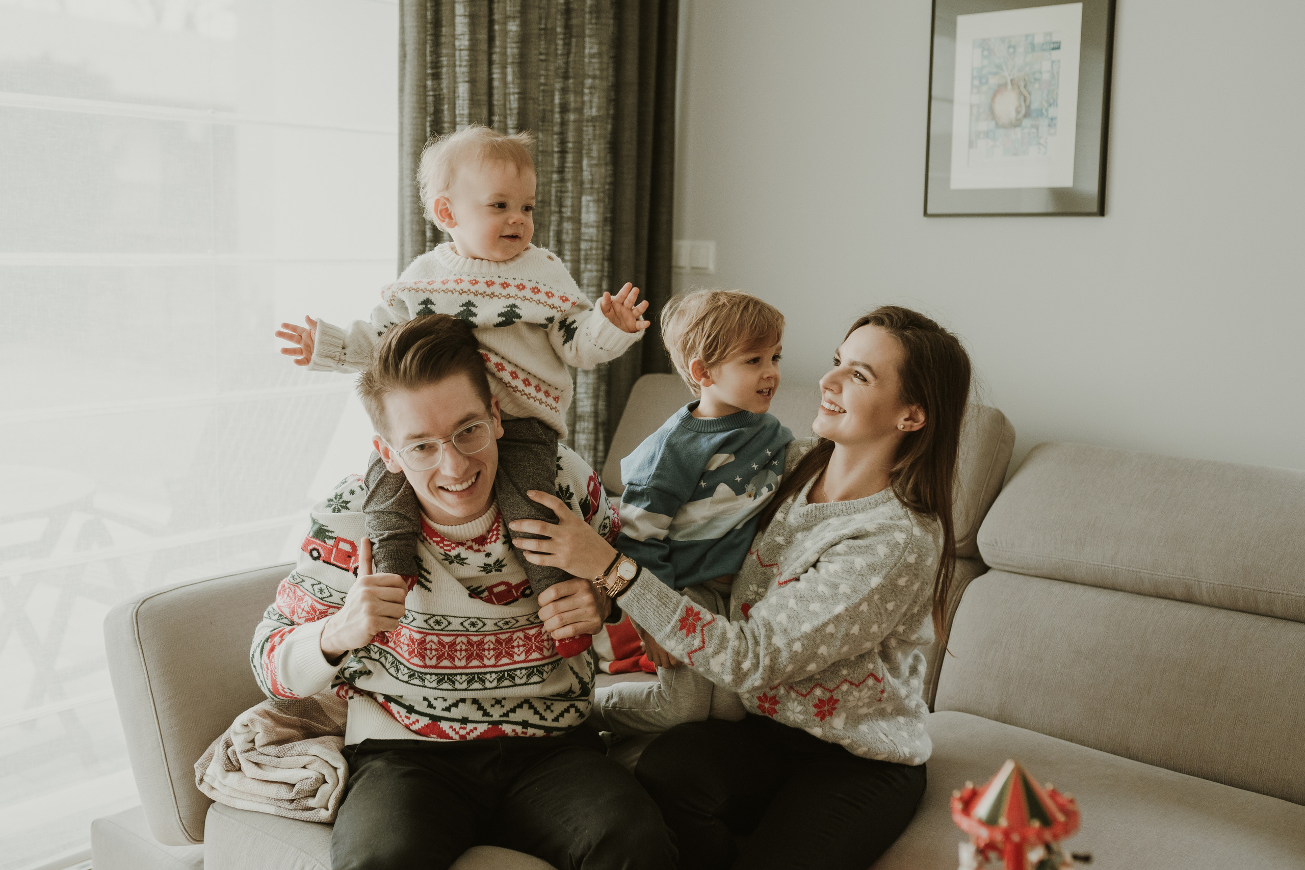 Świąteczna sesja w szklarni. Karkowskafoto - fotografia miłości