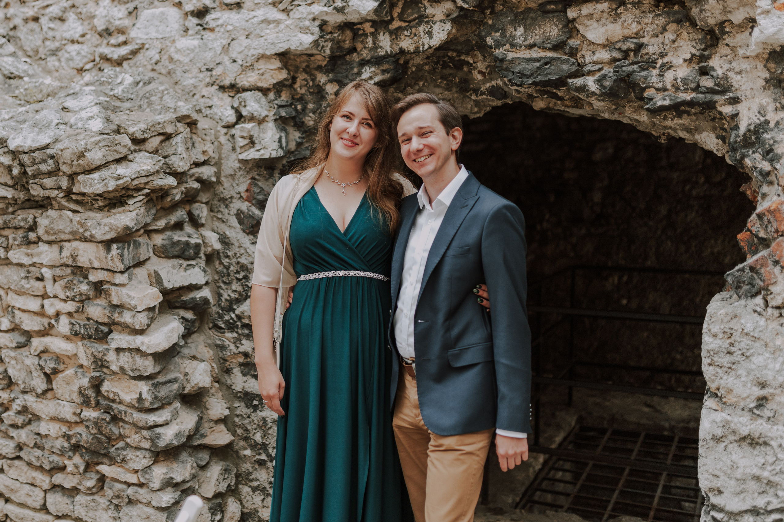 Ślub plenerowy na zamkuw Ogrodzieńcu: Katarzyna&Piotr. Karkowskafoto - fotografia miłości