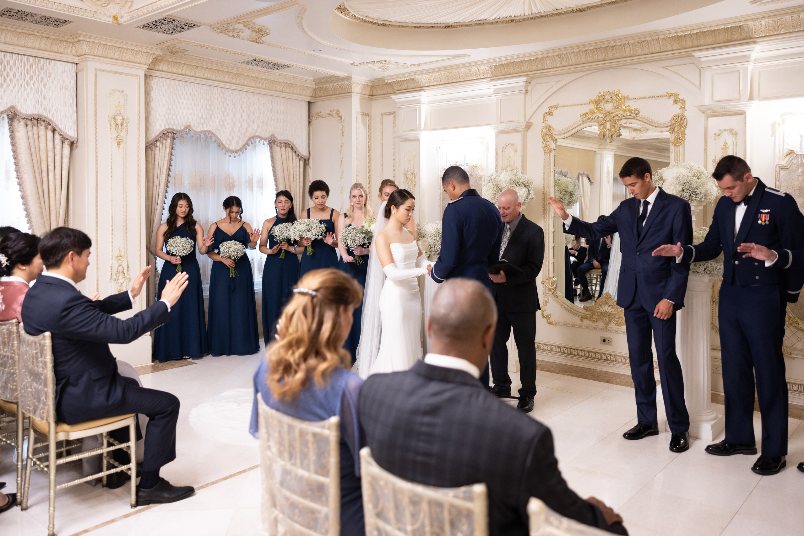 Conner Wiburn & Esther Roh in The Venetian in Garfield, NJ. Wedding Photo & Video