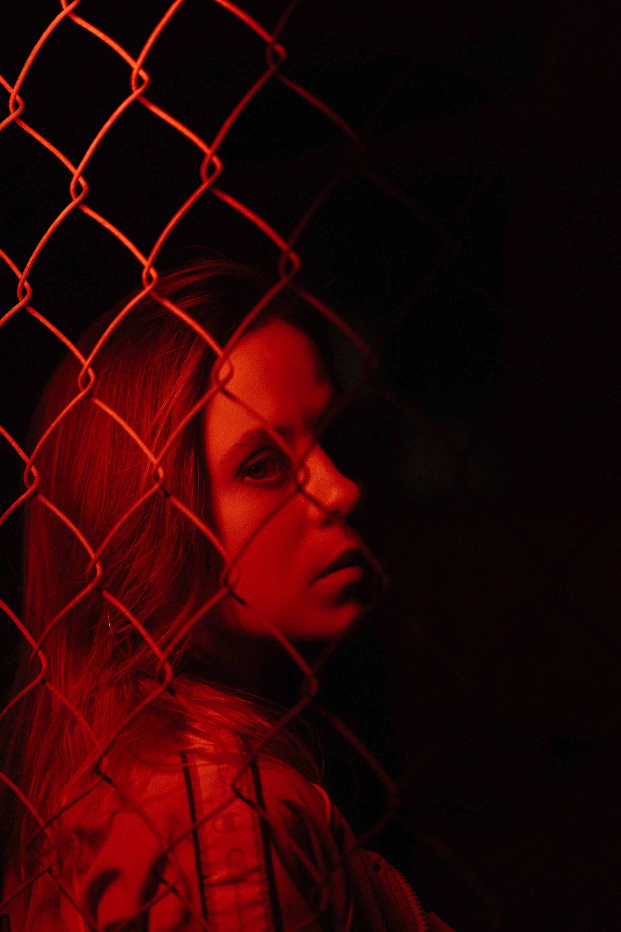 Street Shooting with color light in Da-Nang. Aesthetic & Lifestyle photographer in Da Nang, Vietnam