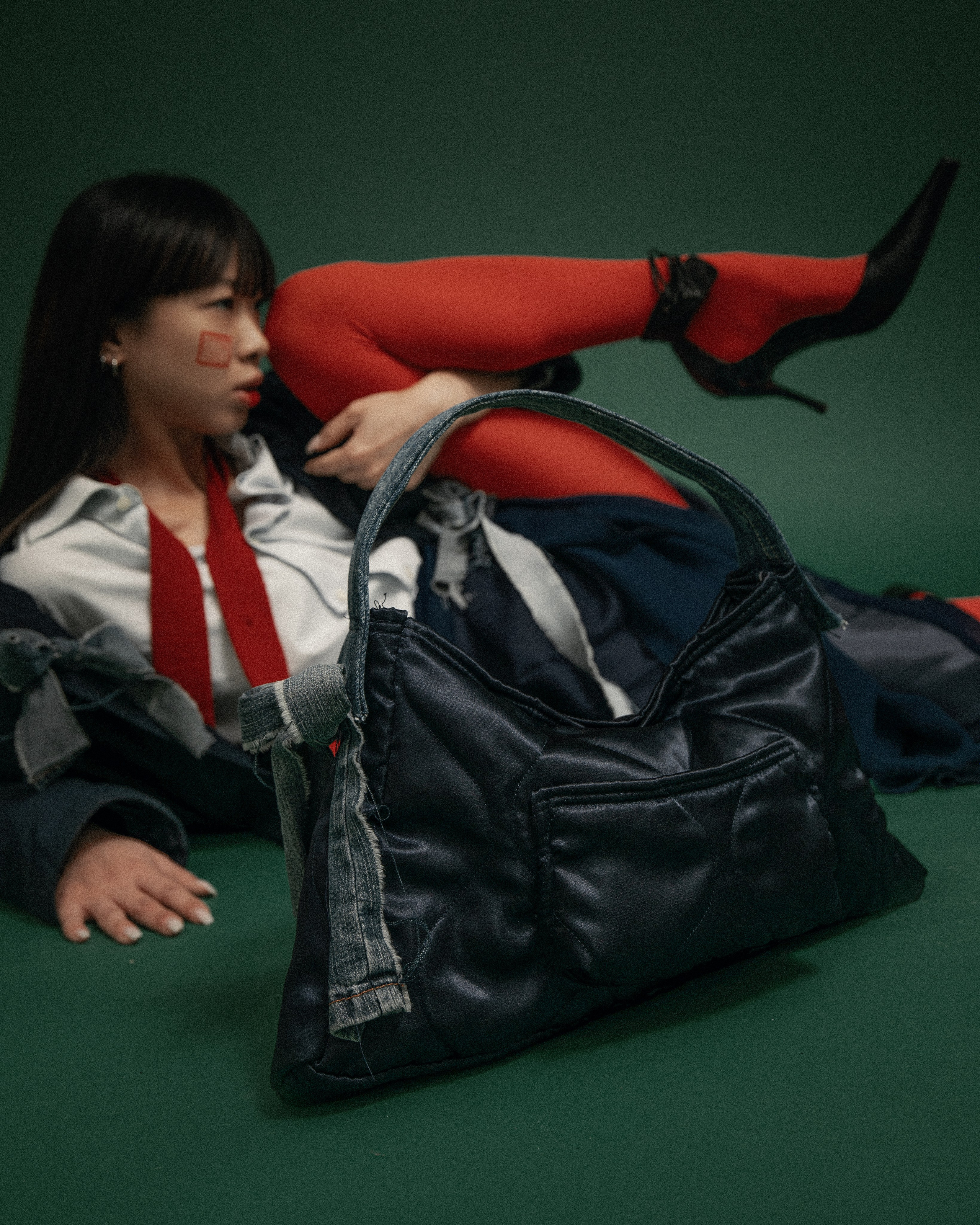 Garage Sale Bags & Accessories visual campaign. Aura Studio / co-design space