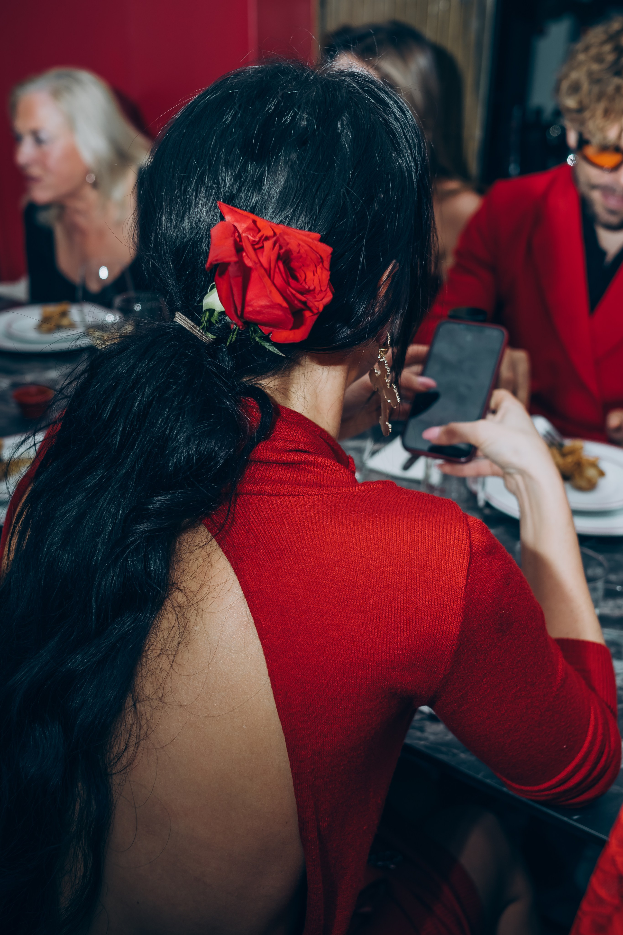 Red party. Photographer in Mallorca