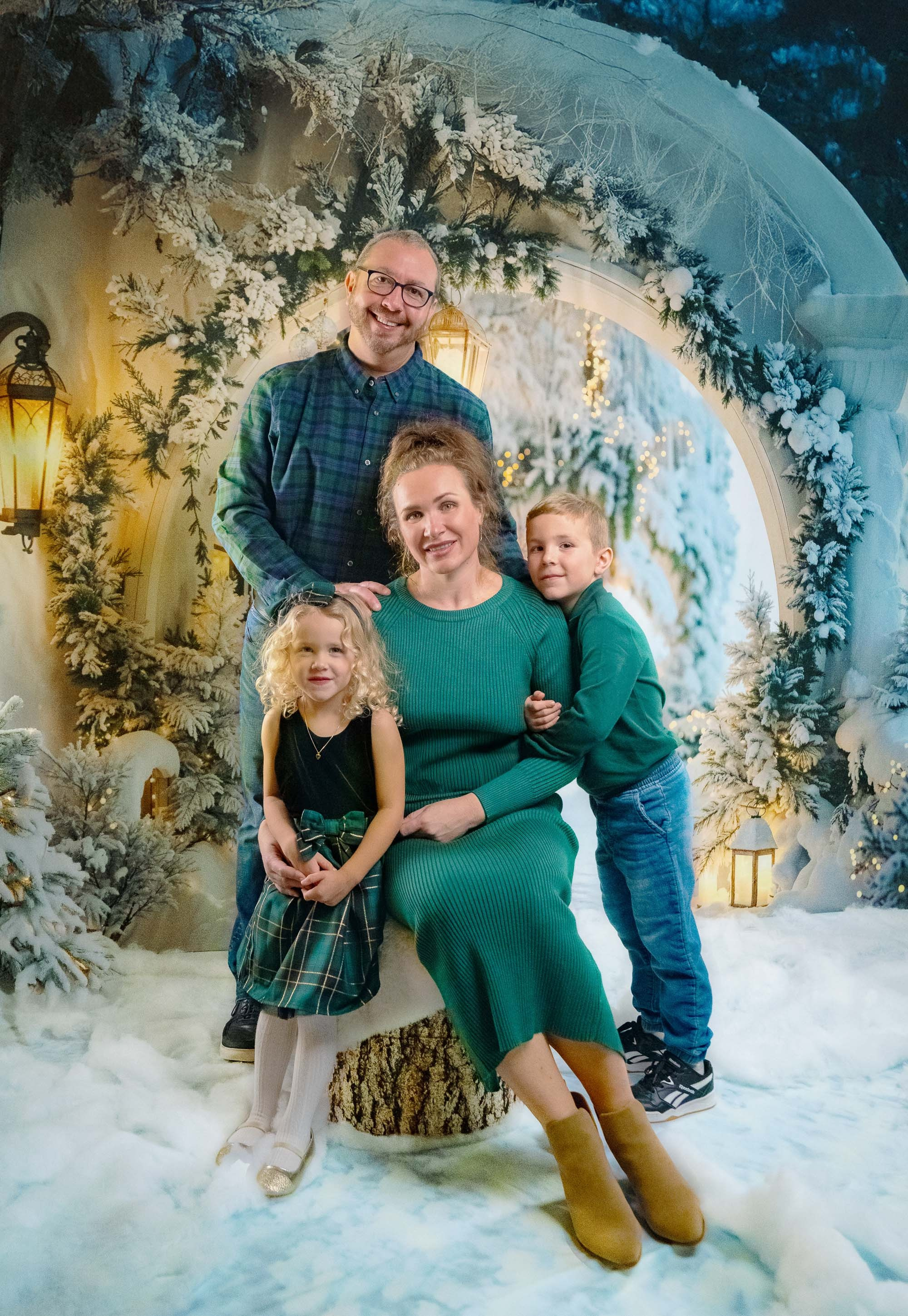 Christmas photoshoots in Houston. Photographer Irina Kozhemyakina. Houston