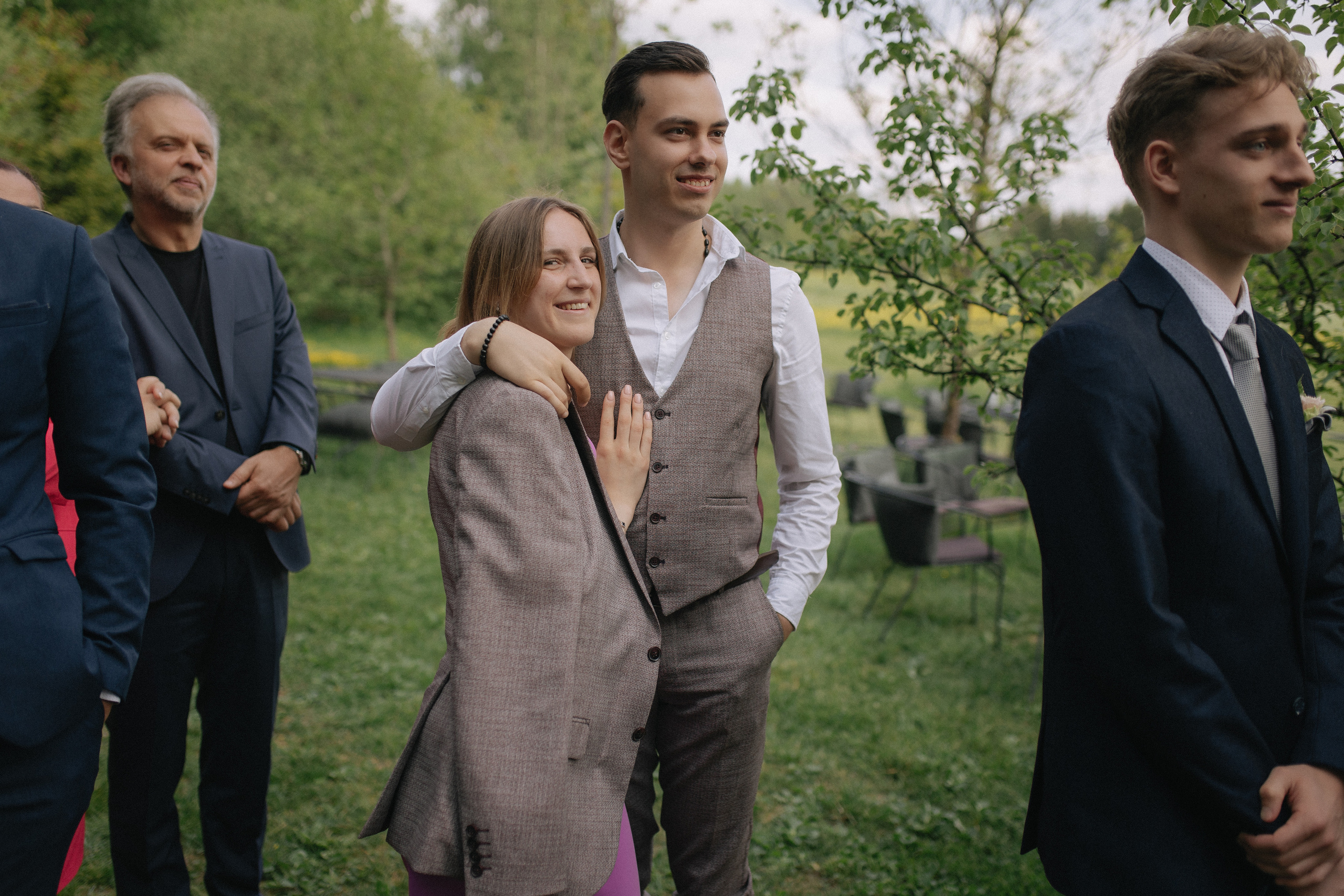 Vestuvinė fotosesija Food in the wood