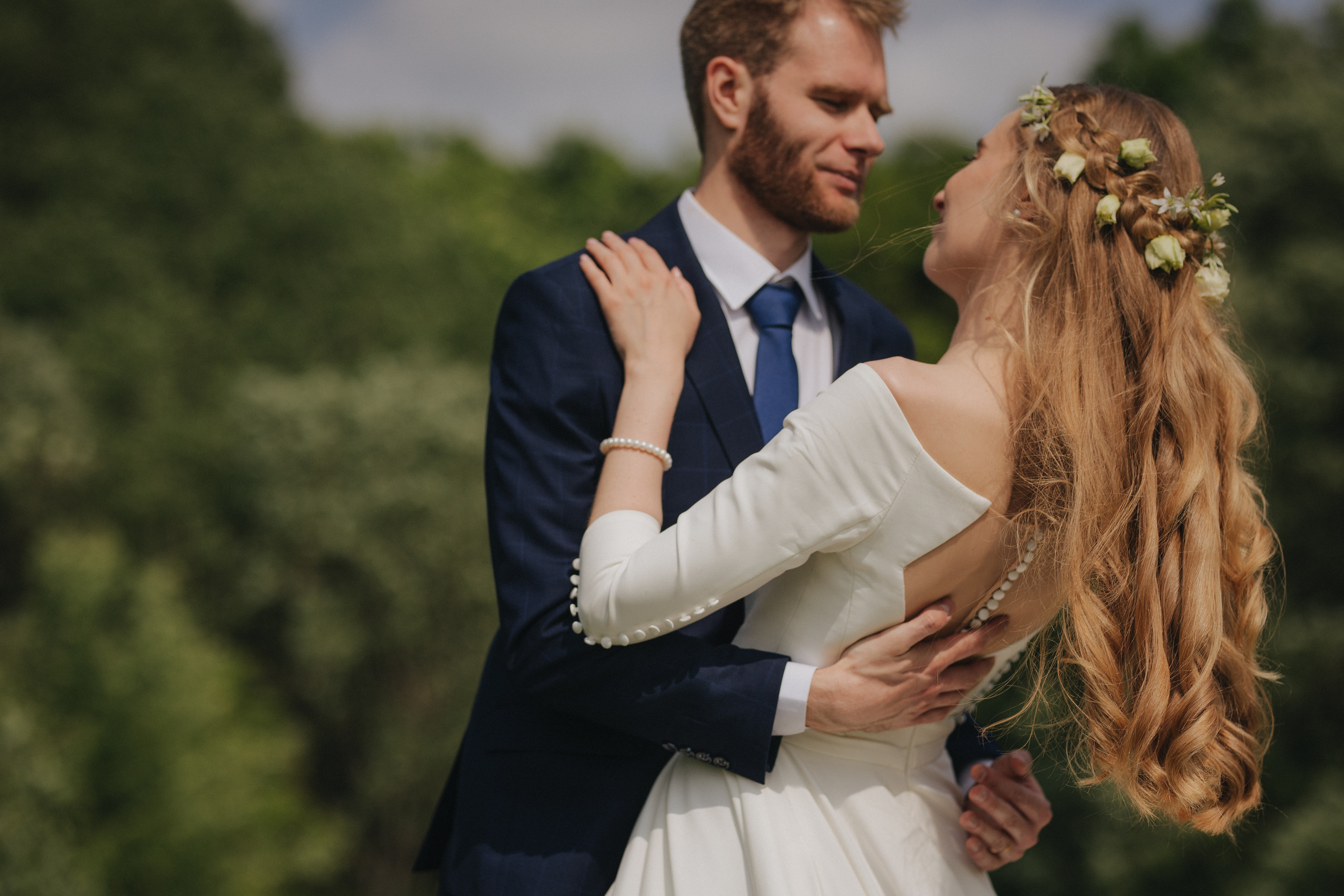 Vestuvinė fotosesija Food in the wood