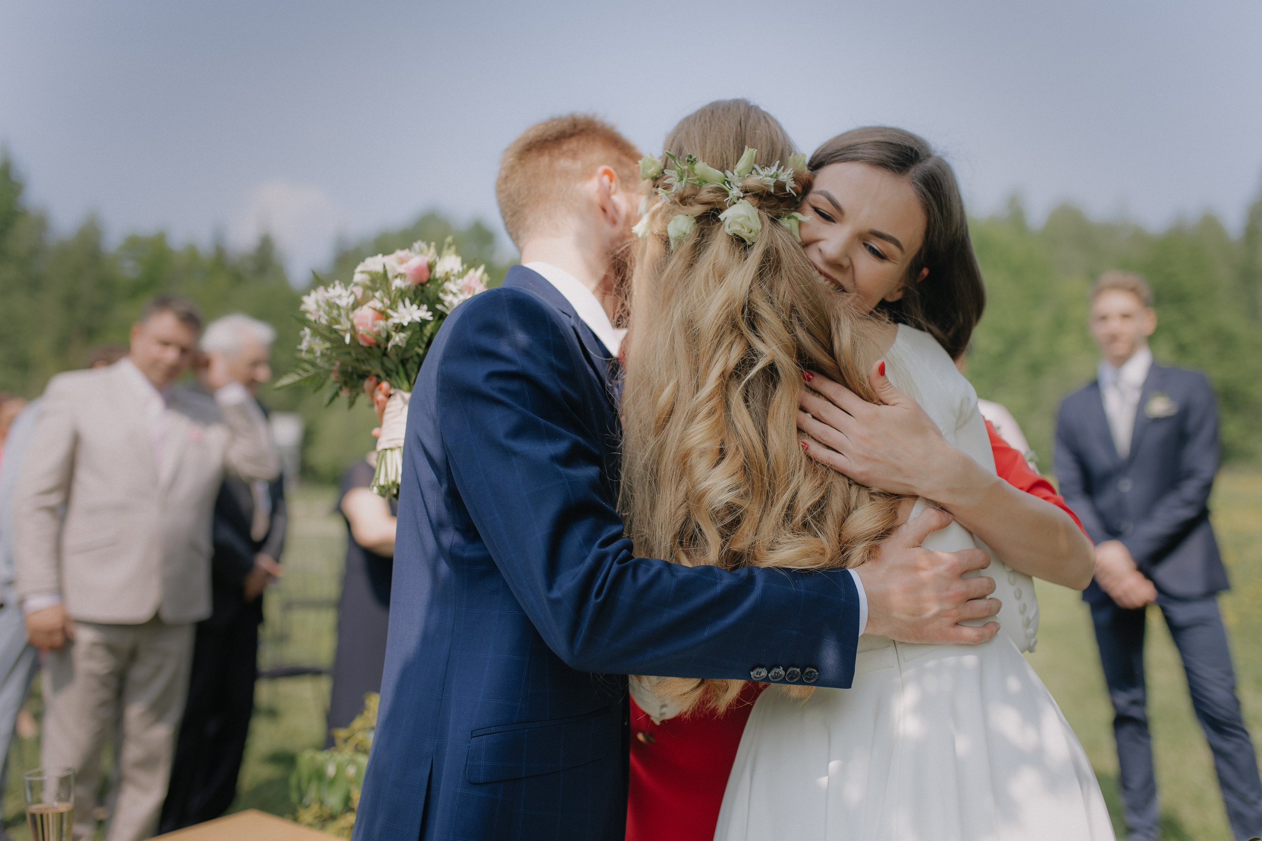 Vestuvinė fotosesija Food in the wood