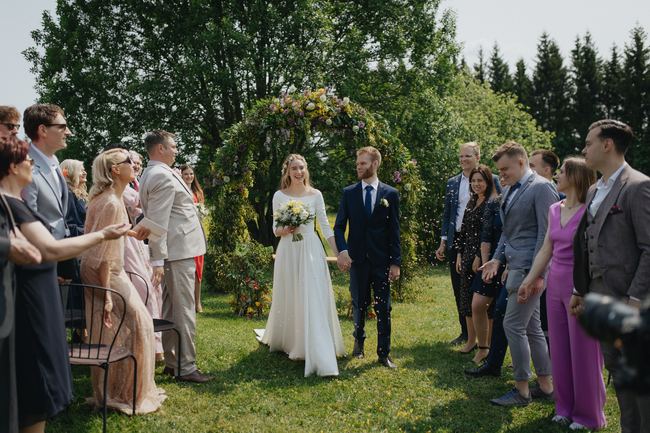 Vestuvinė fotosesija Food in the wood