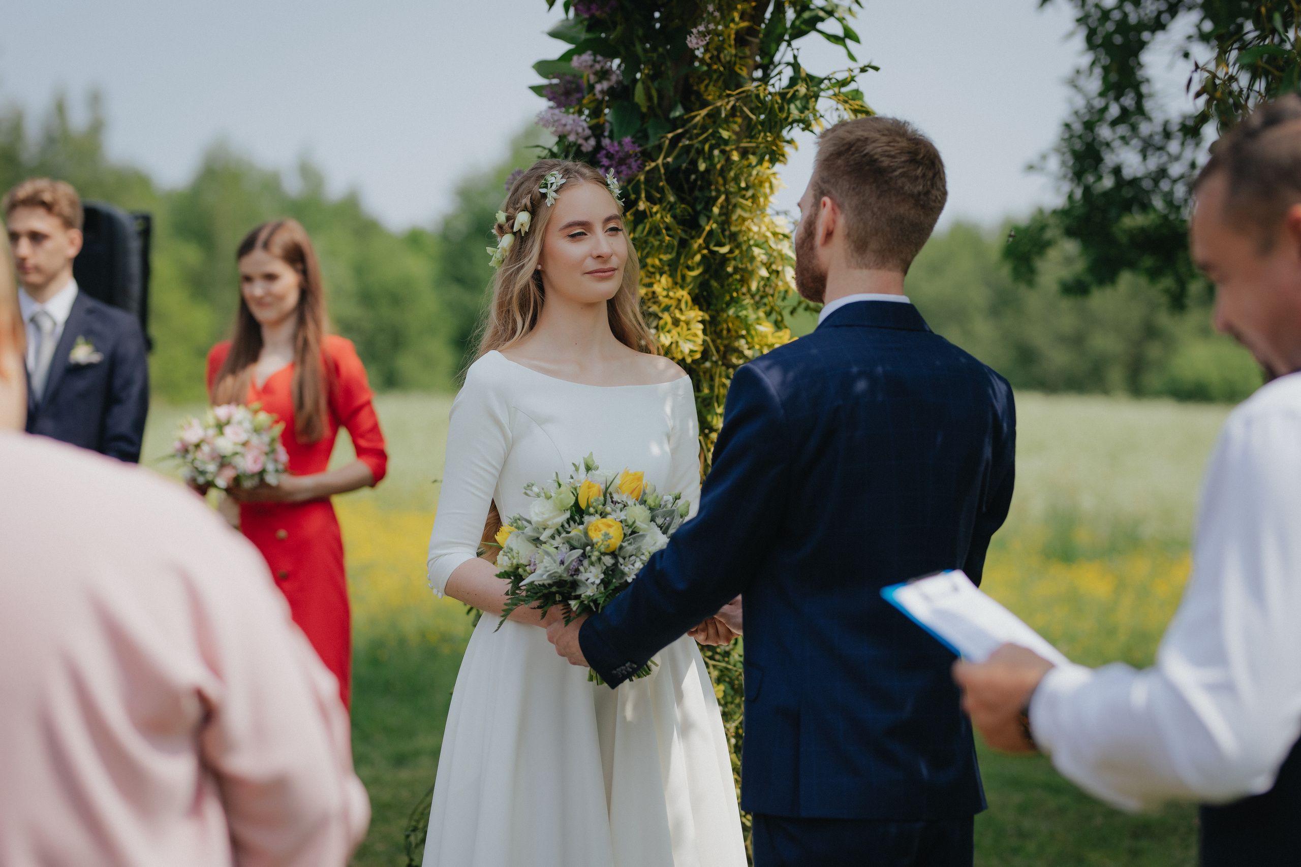 Vestuvinė fotosesija Food in the wood