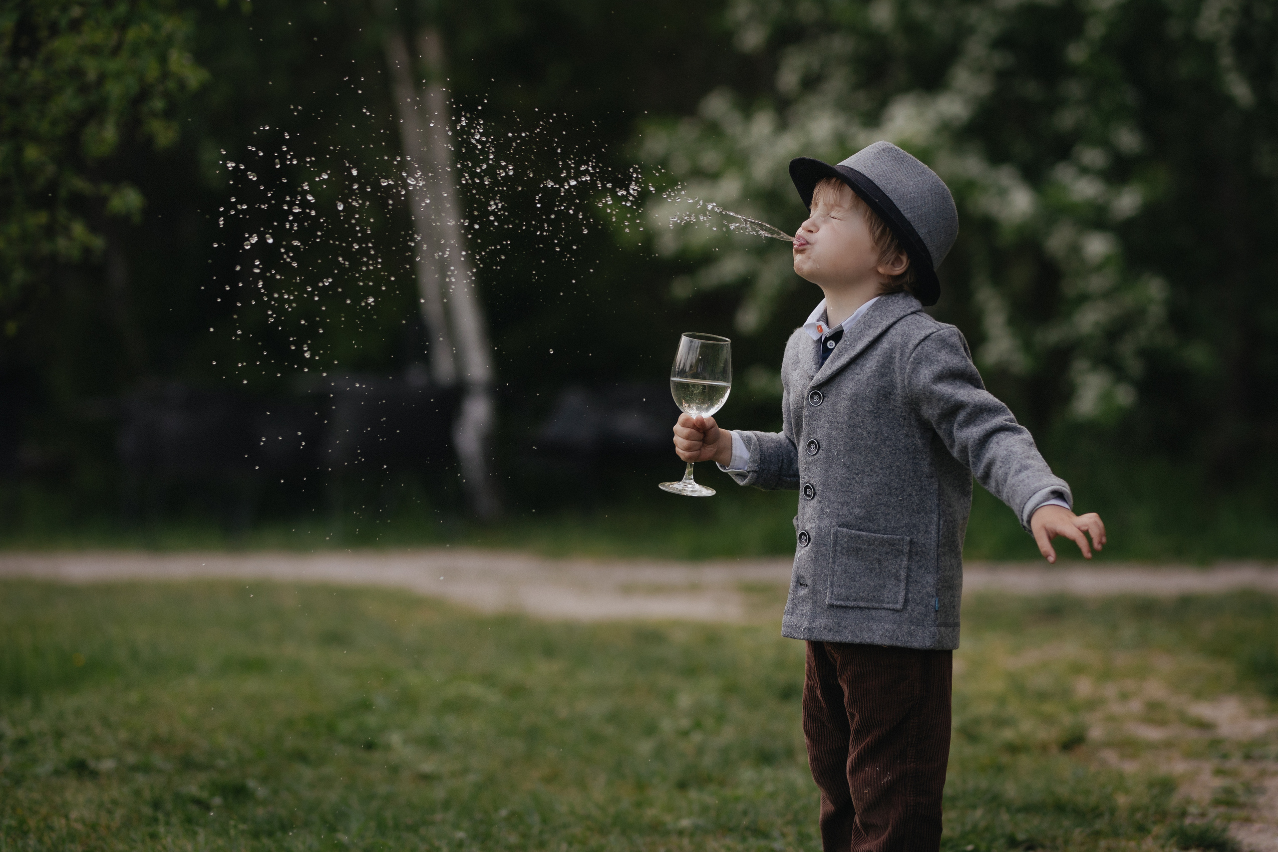 Vestuvinė fotosesija Food in the wood