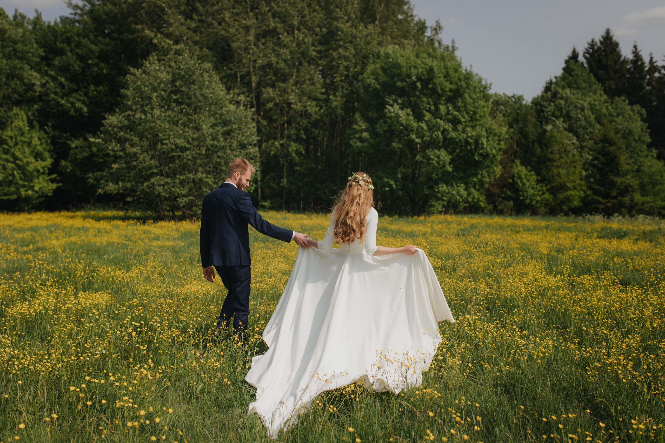 Vestuvinė fotosesija Food in the wood