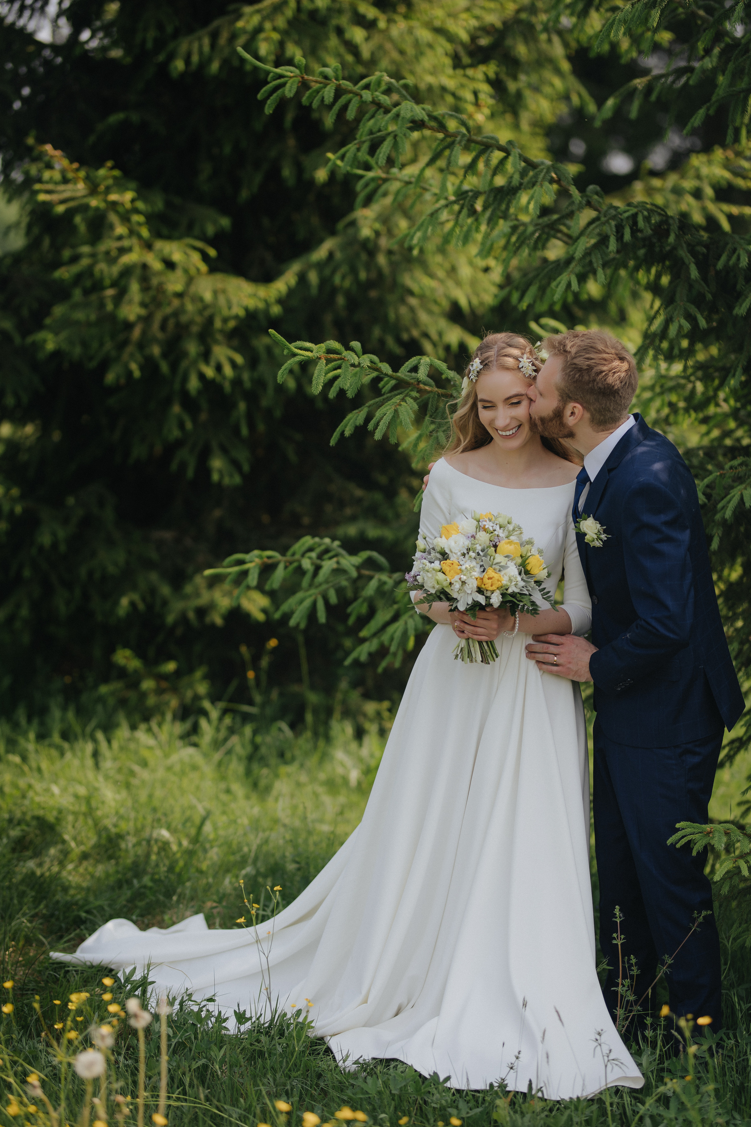 Vestuvinė fotosesija Food in the wood