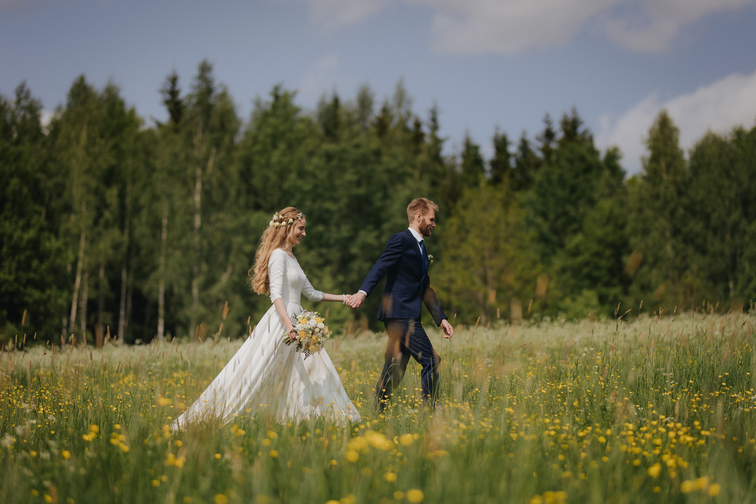 Vestuvinė fotosesija Food in the wood