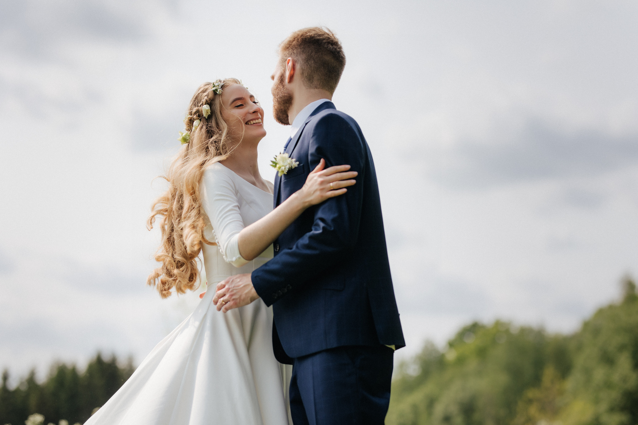 Vestuvinė fotosesija Food in the wood