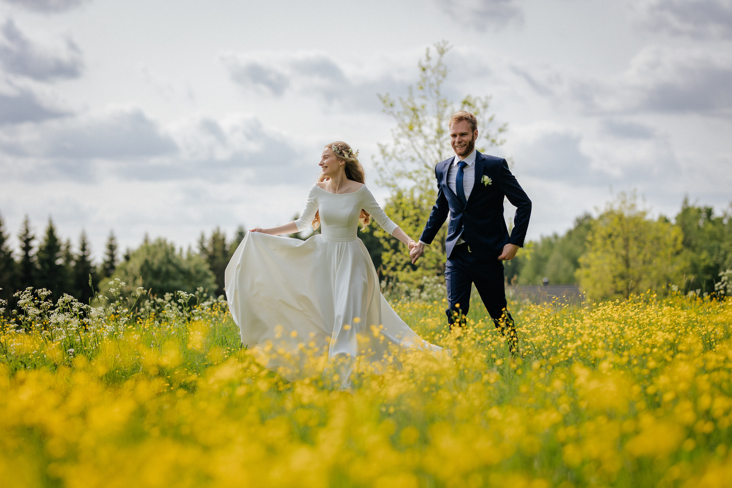 Vestuvinė fotosesija Food in the wood