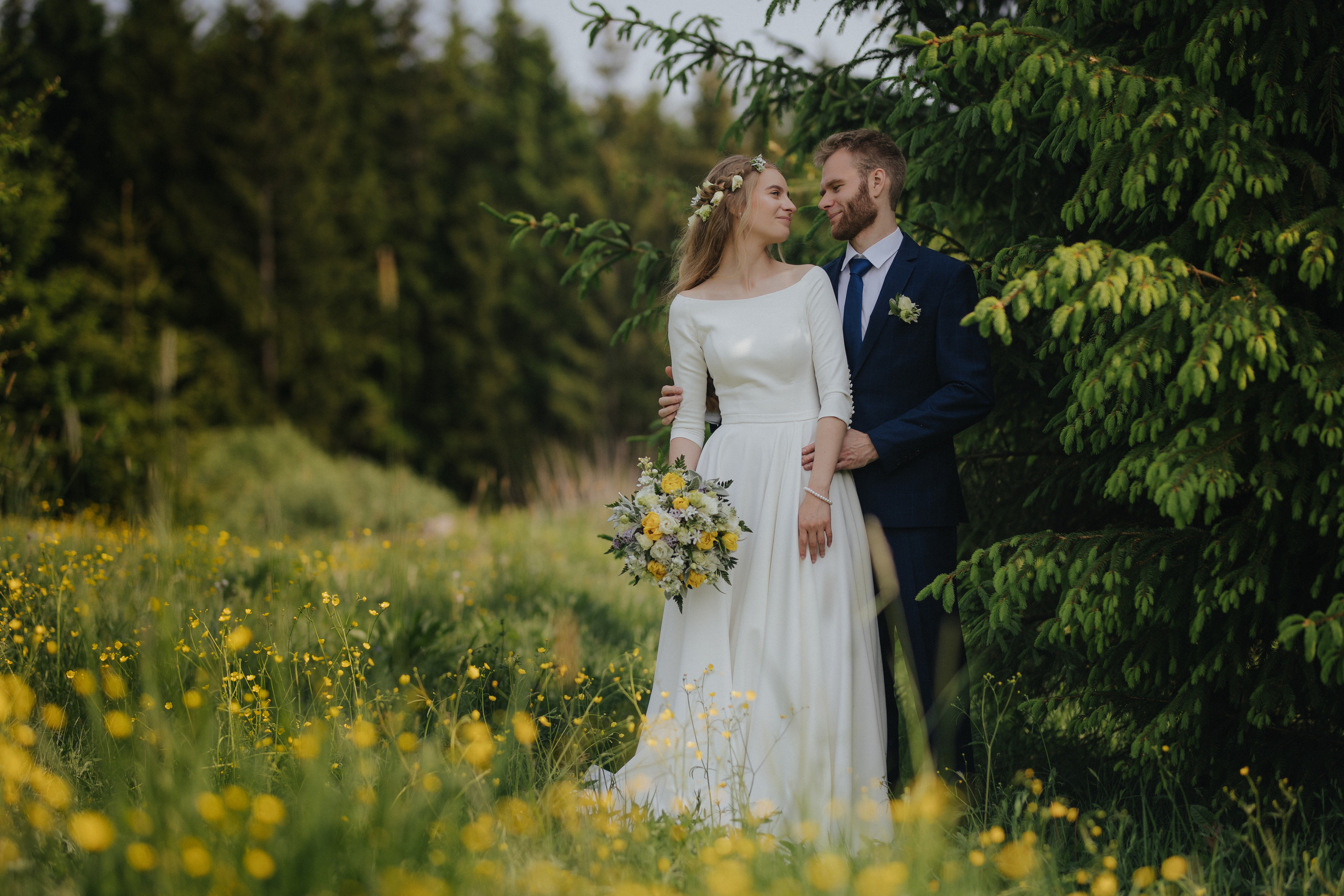 Vestuvinė fotosesija Food in the wood