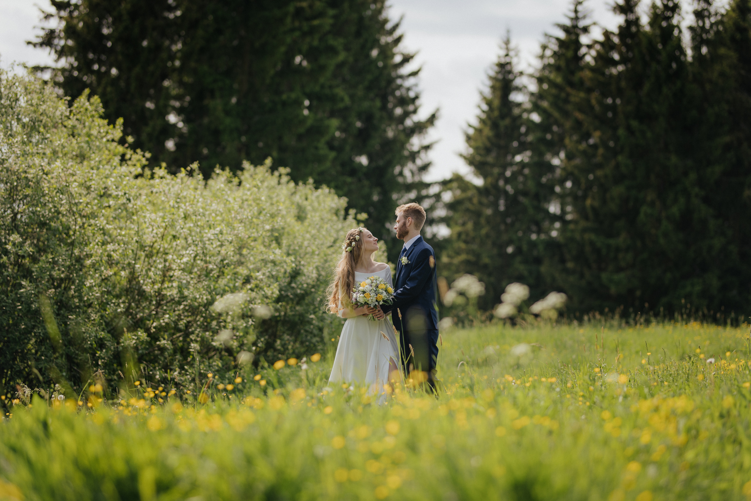 Vestuvinė fotosesija Food in the wood