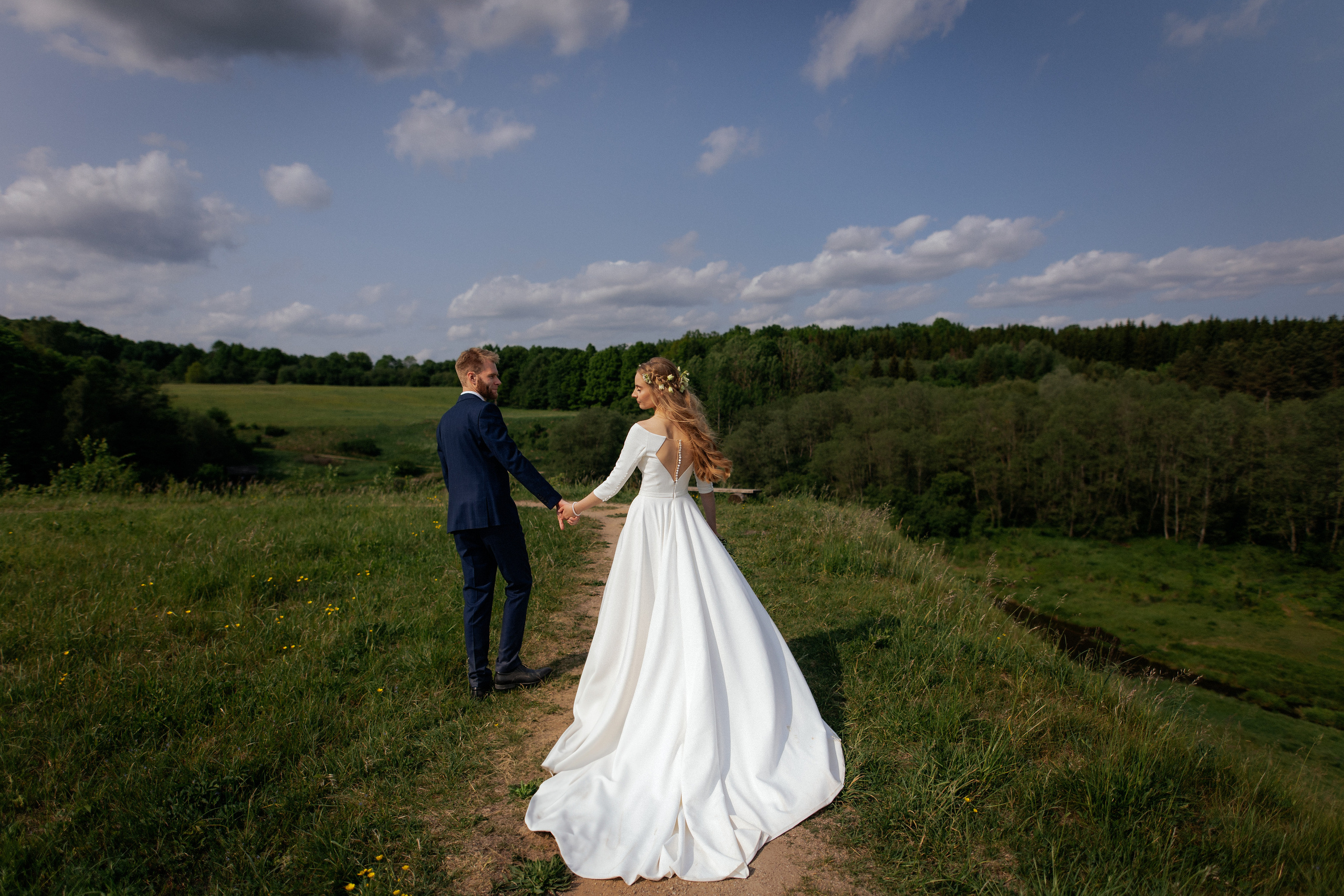 Vestuvinė fotosesija Food in the wood