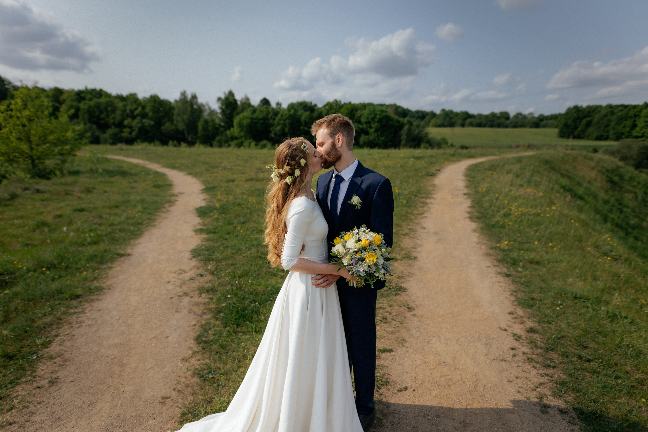 Vestuvinė fotosesija Food in the wood