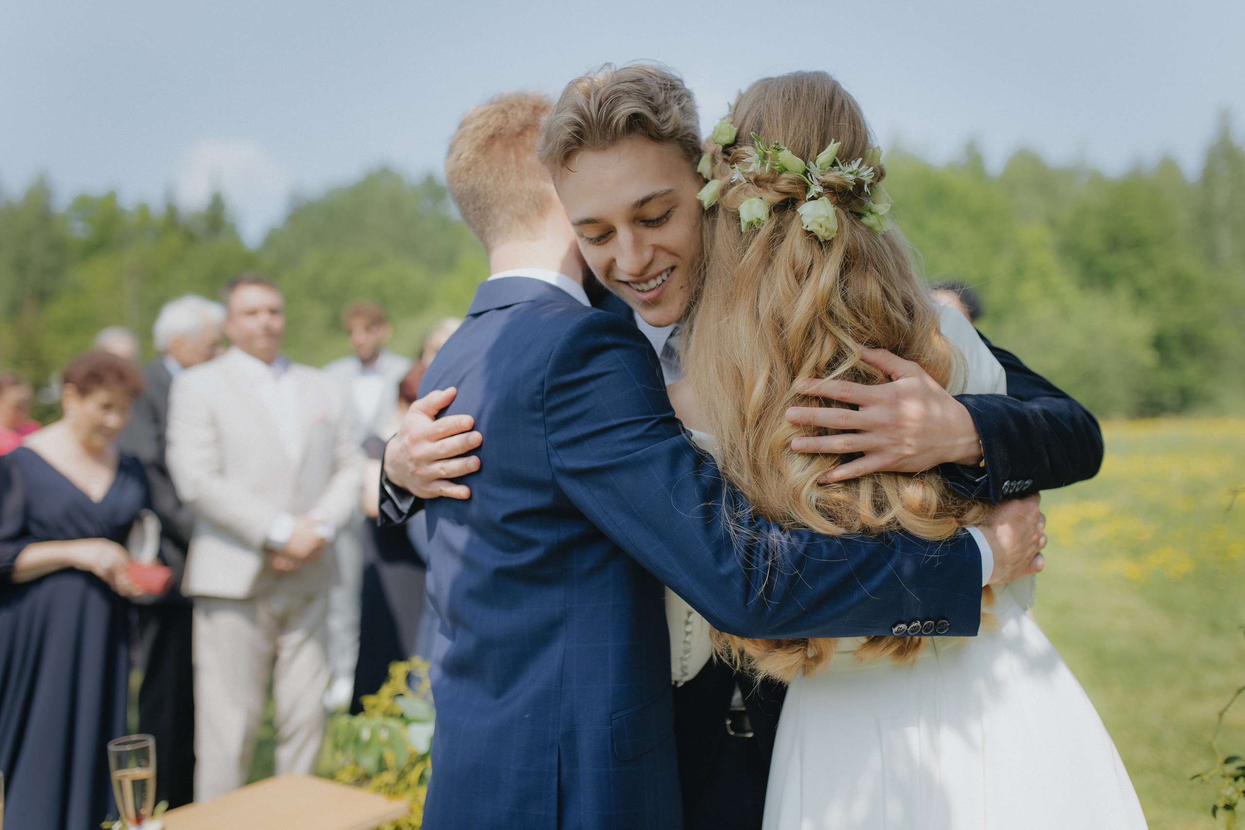 Vestuvinė fotosesija Food in the wood