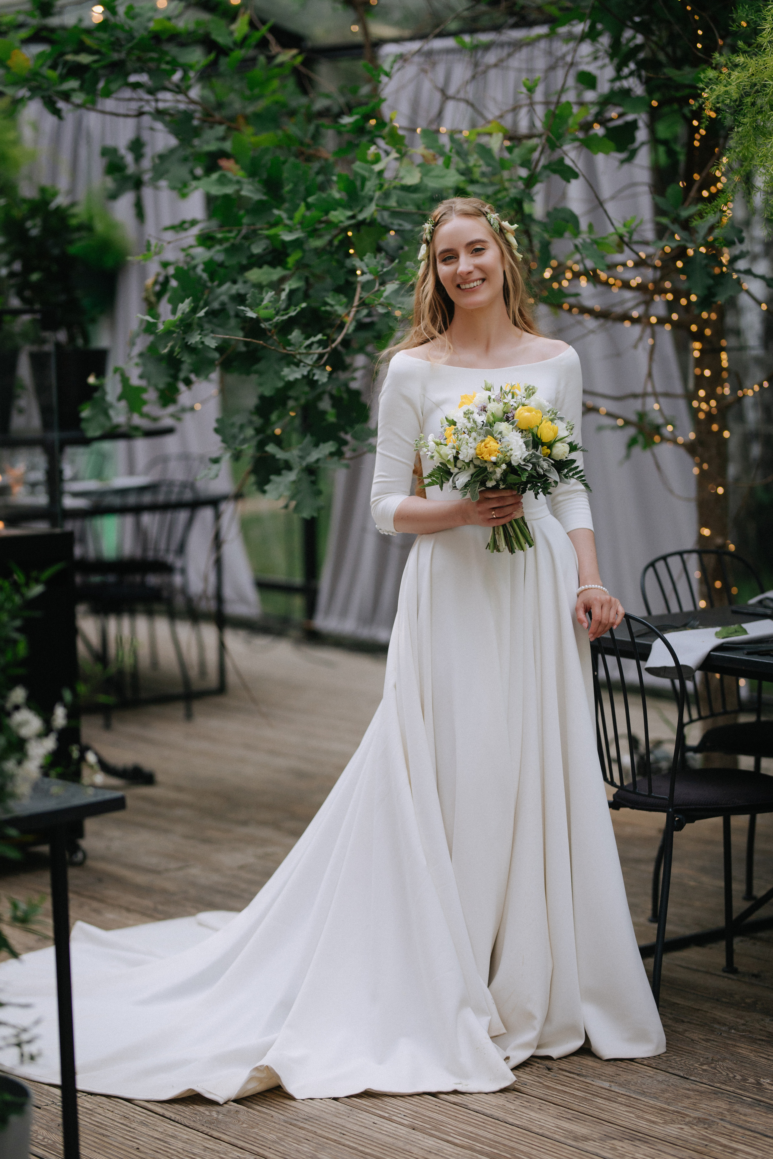 Vestuvinė fotosesija Food in the wood