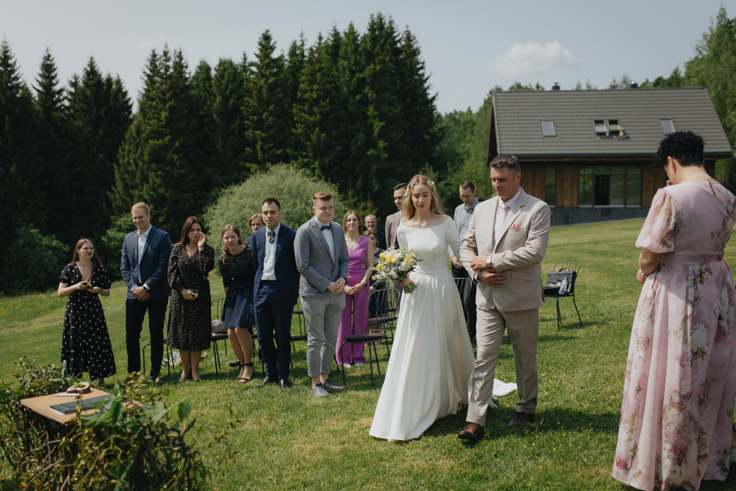 Vestuvinė fotosesija Food in the wood