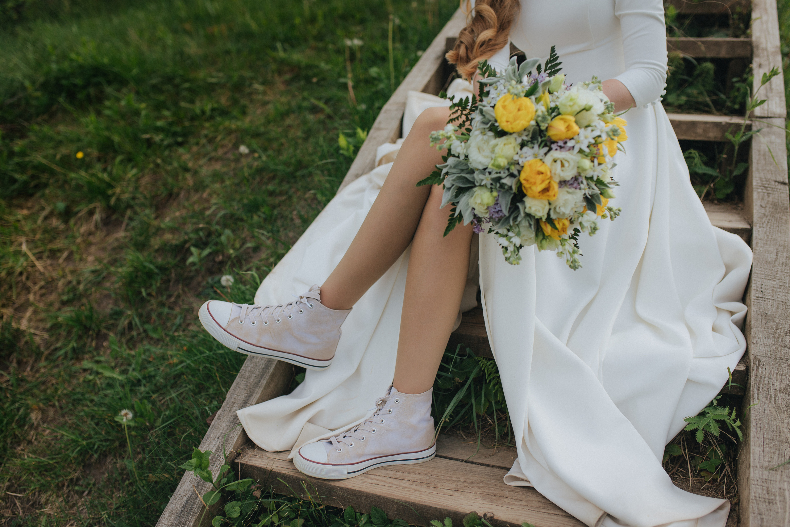 Vestuvinė fotosesija Food in the wood