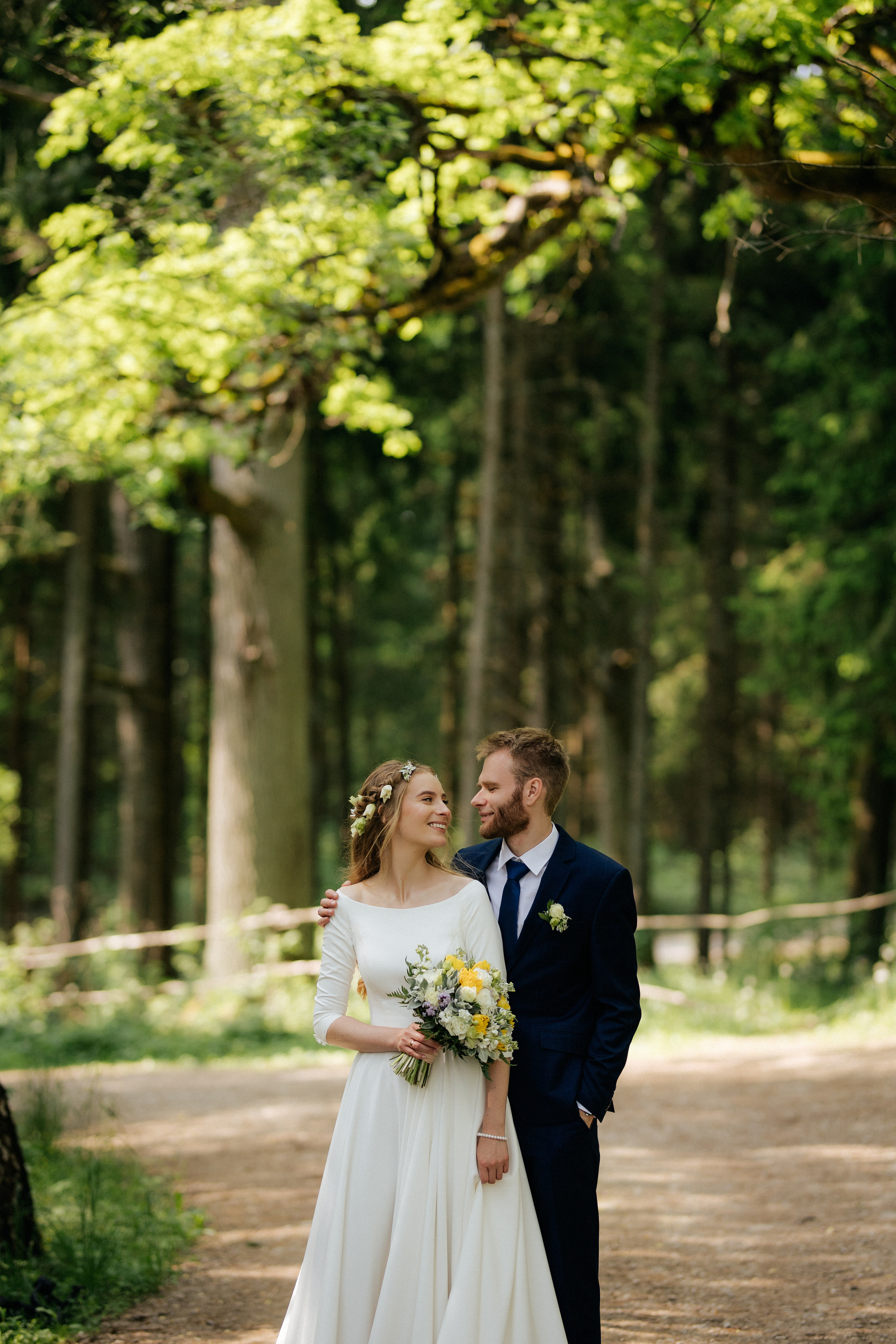 Vestuvinė fotosesija Food in the wood