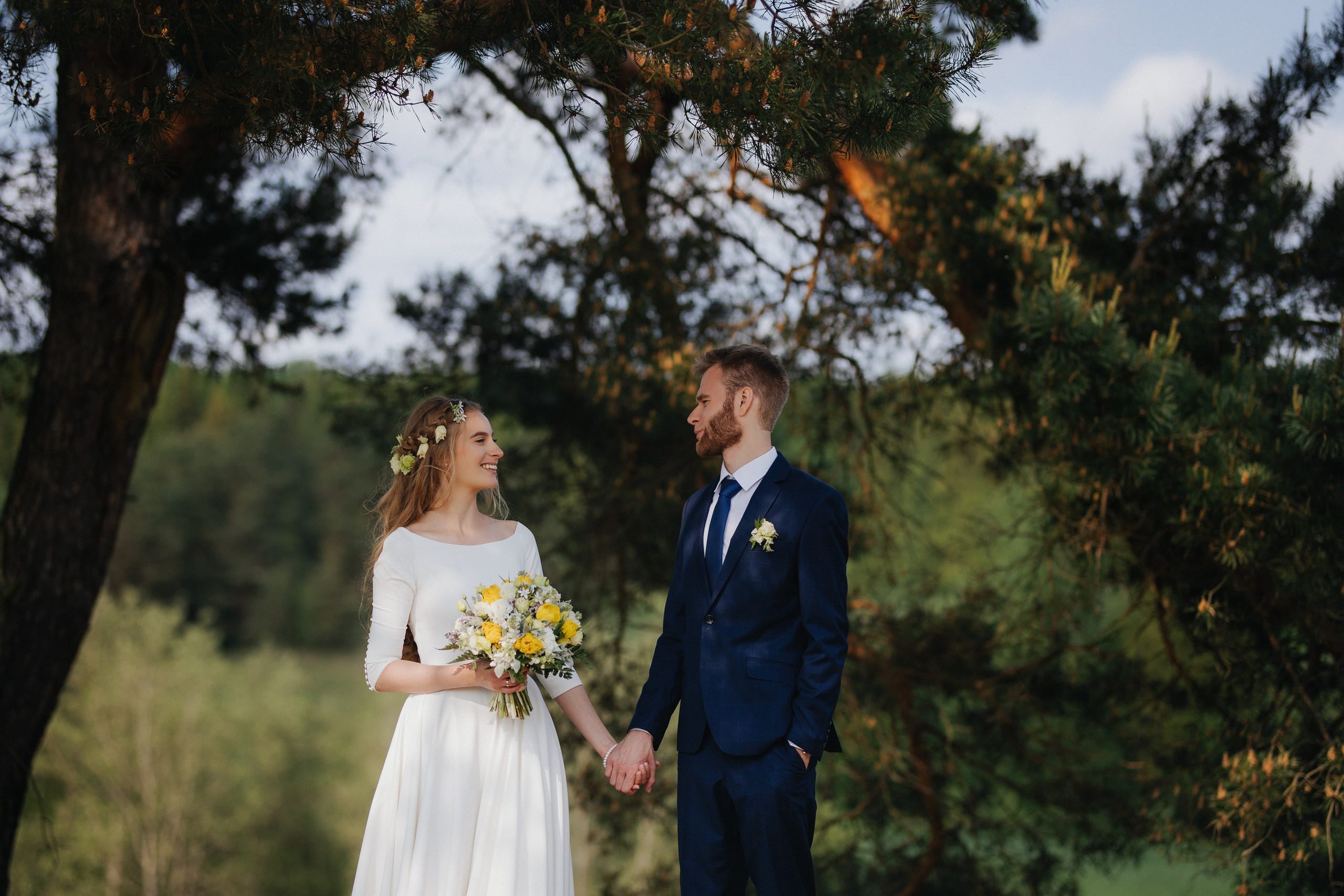 Vestuvinė fotosesija Food in the wood