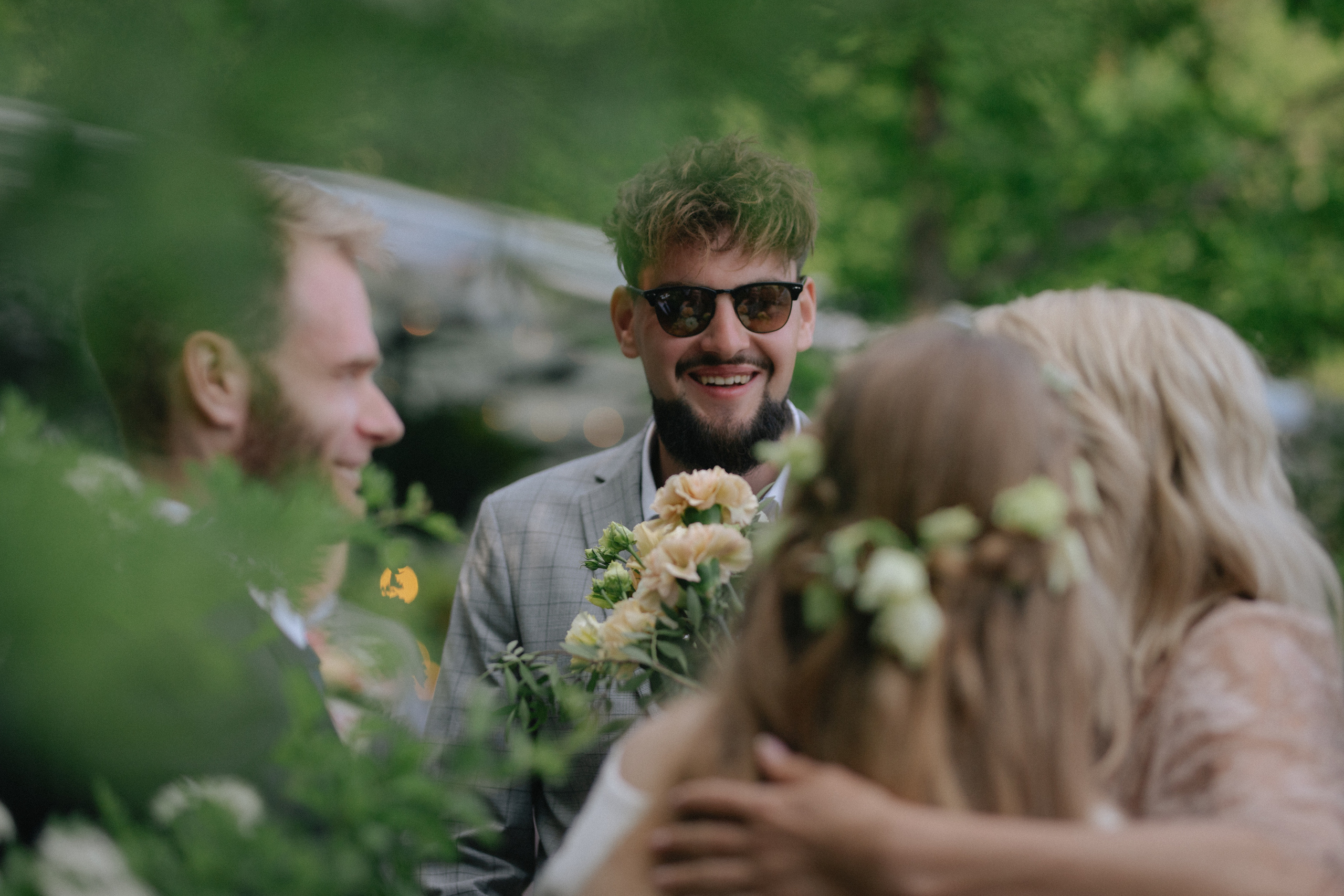 Vestuvinė fotosesija Food in the wood