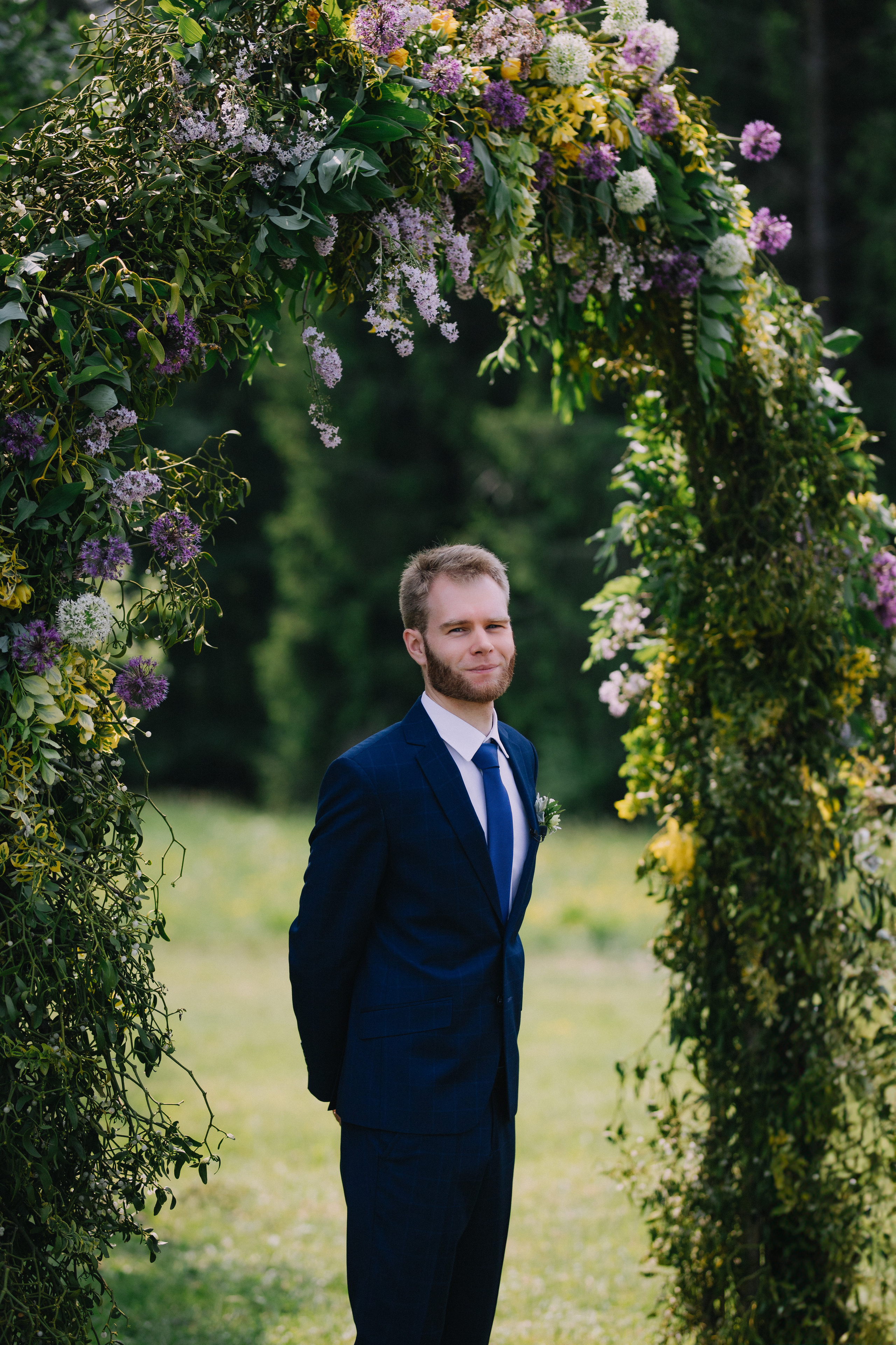 Vestuvinė fotosesija Food in the wood