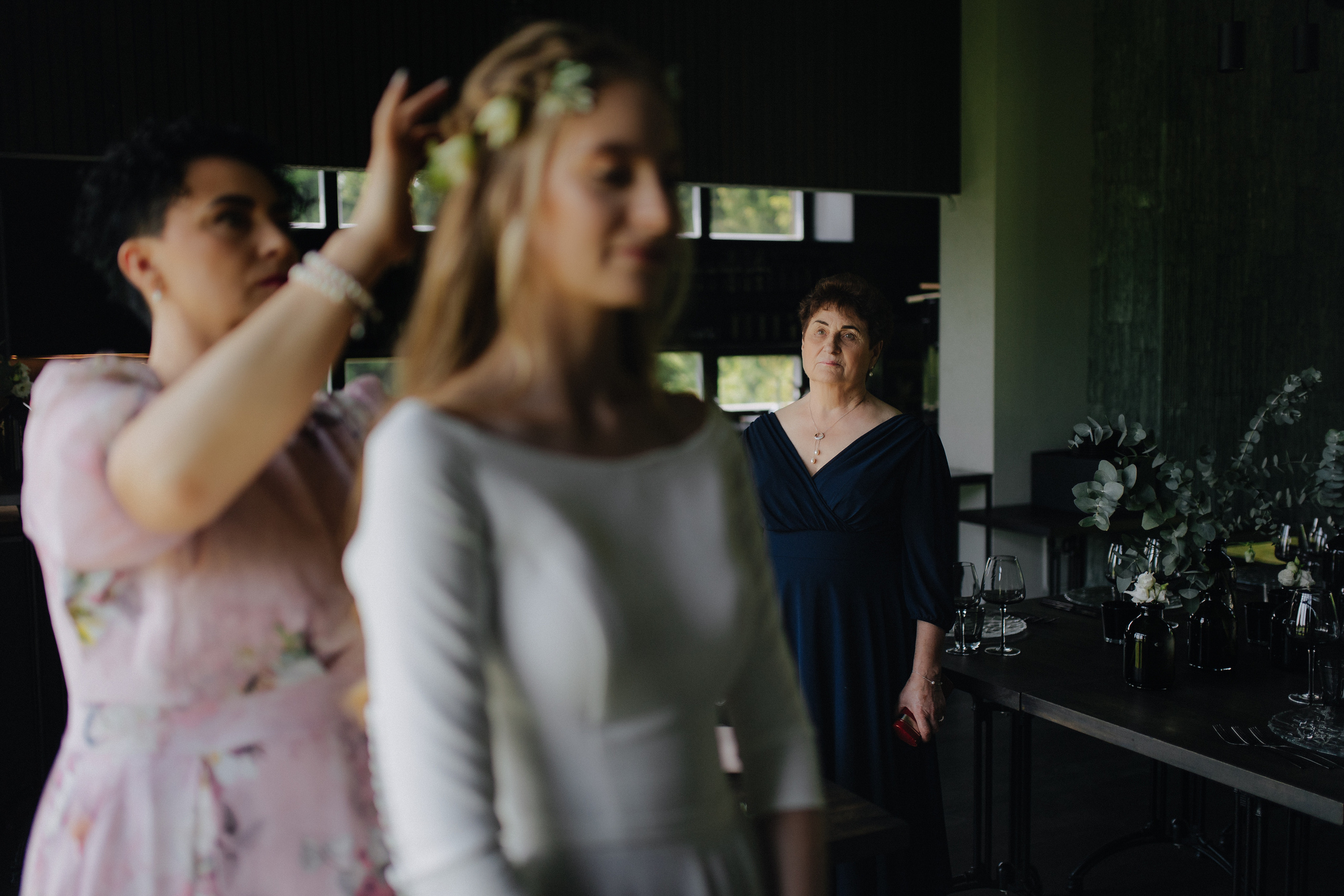 Vestuvinė fotosesija Food in the wood