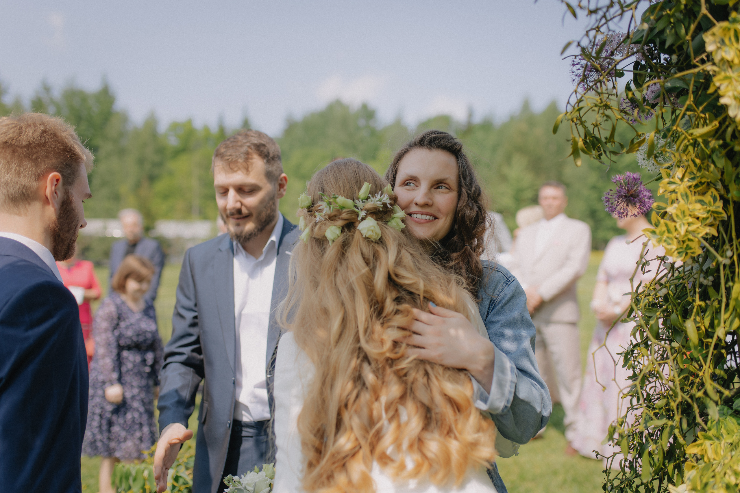 Vestuvinė fotosesija Food in the wood