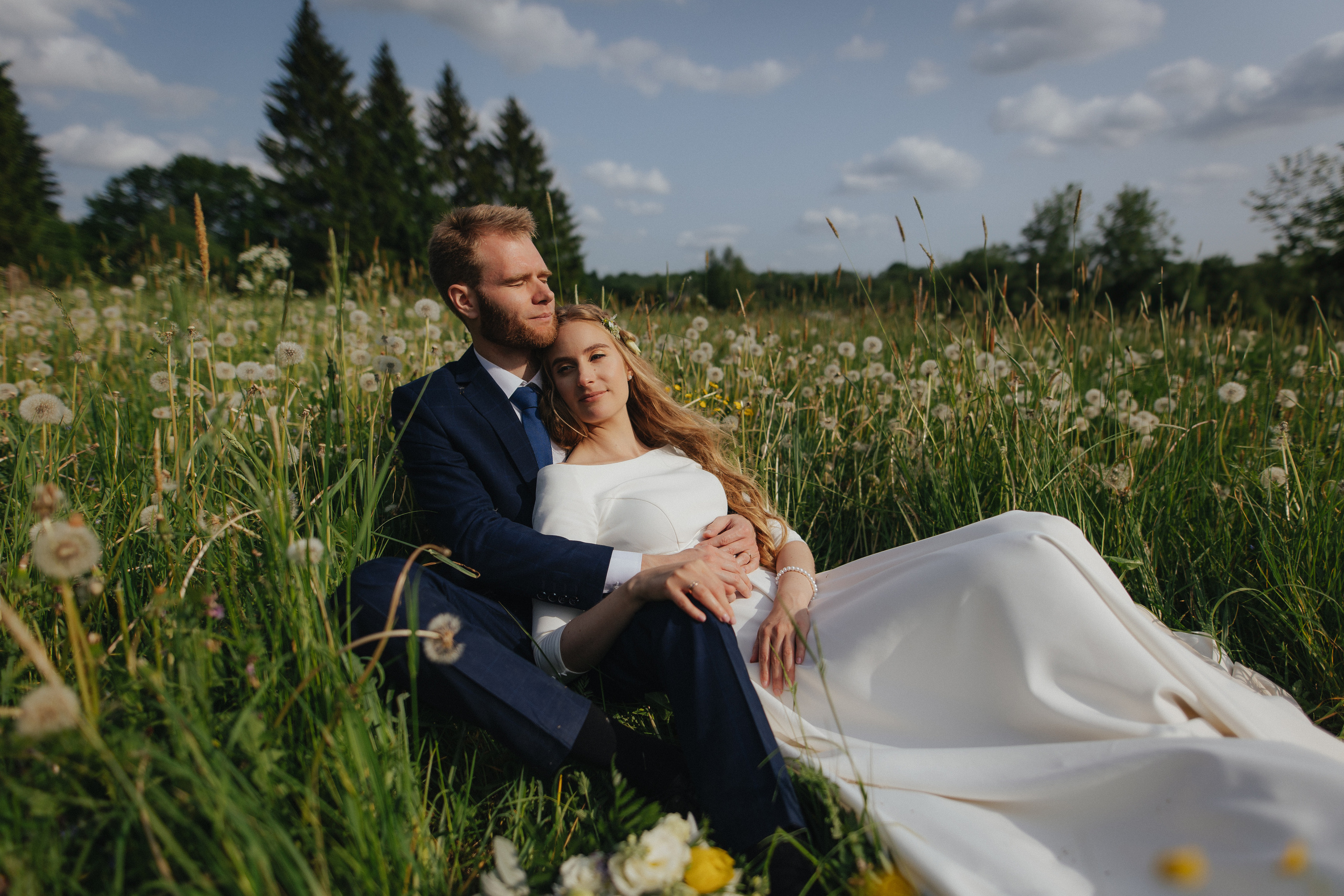 Vestuvinė fotosesija Food in the wood