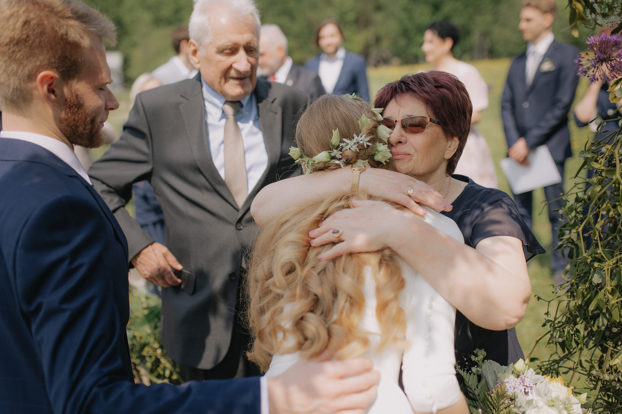 Vestuvinė fotosesija Food in the wood