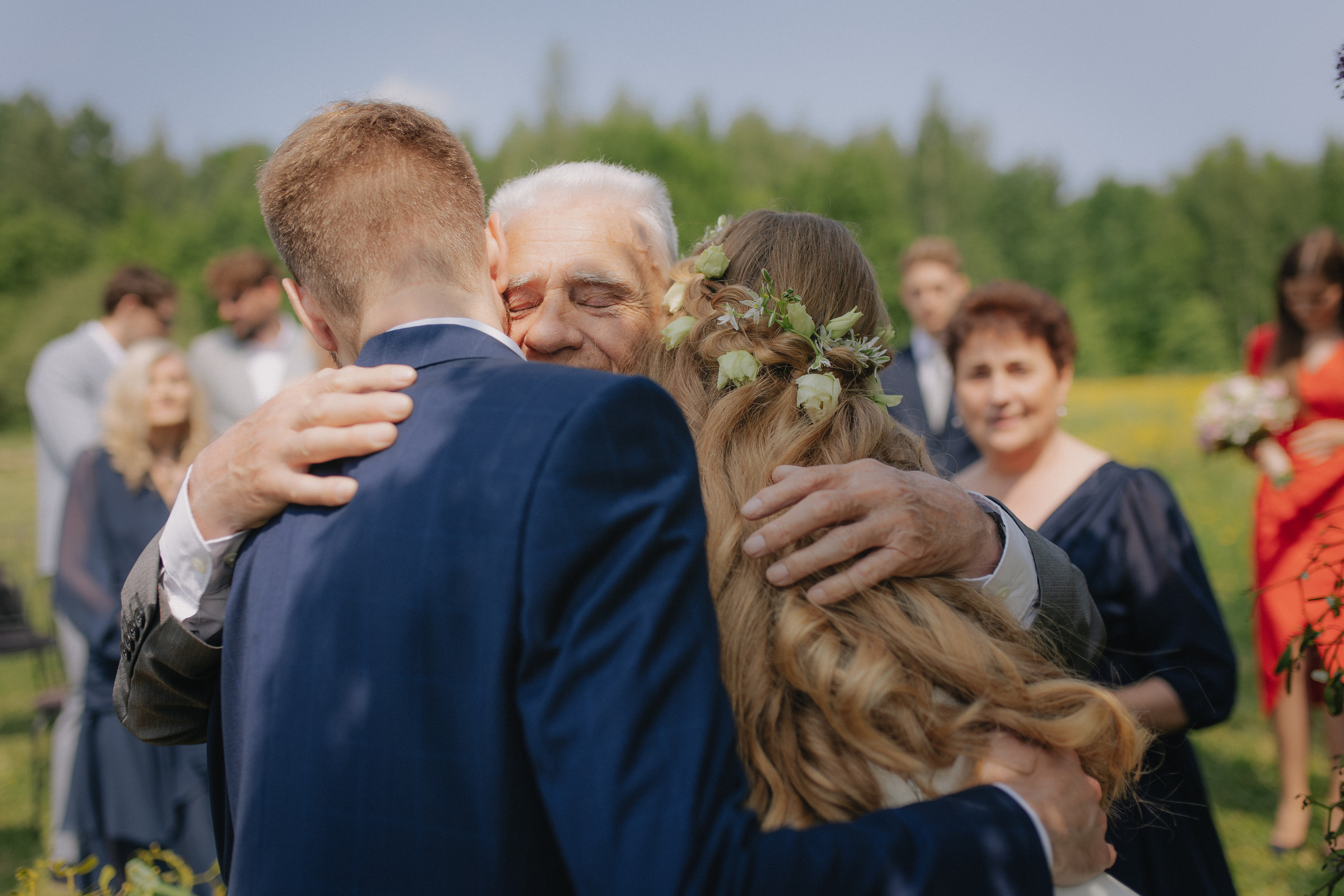 Vestuvinė fotosesija Food in the wood