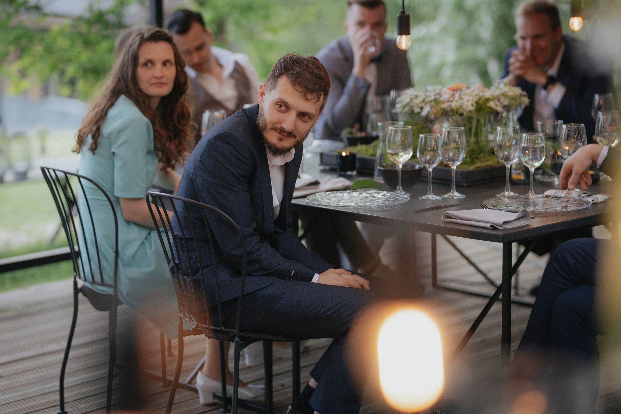 Vestuvinė fotosesija Food in the wood