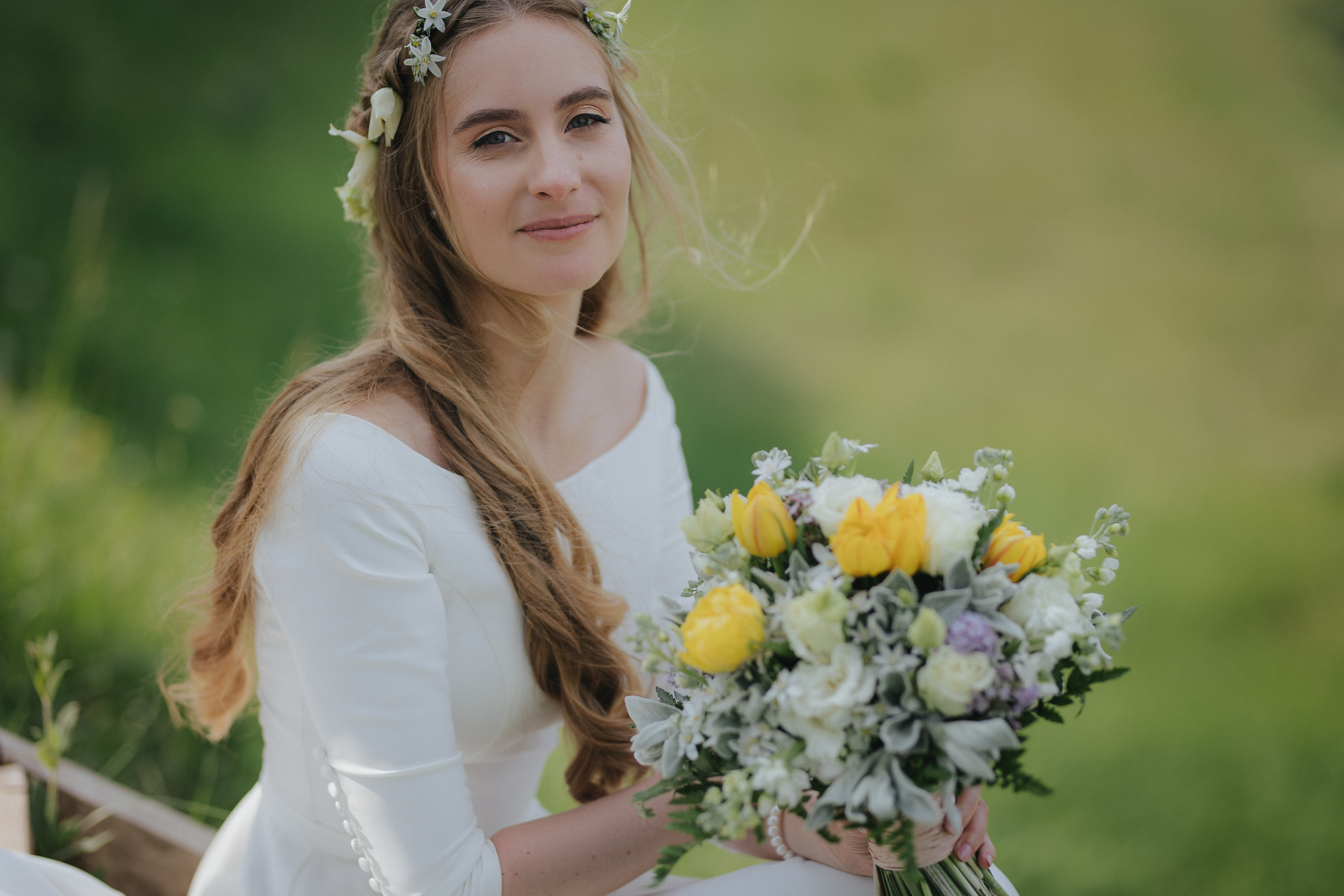 Vestuvinė fotosesija Food in the wood