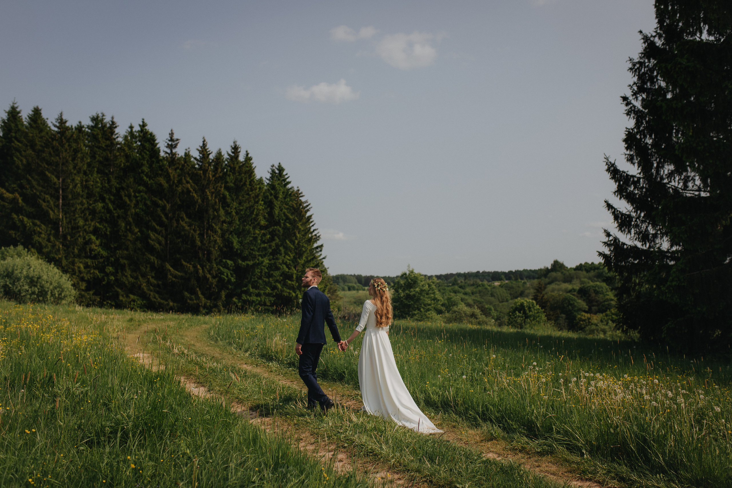 Vestuvinė fotosesija Food in the wood