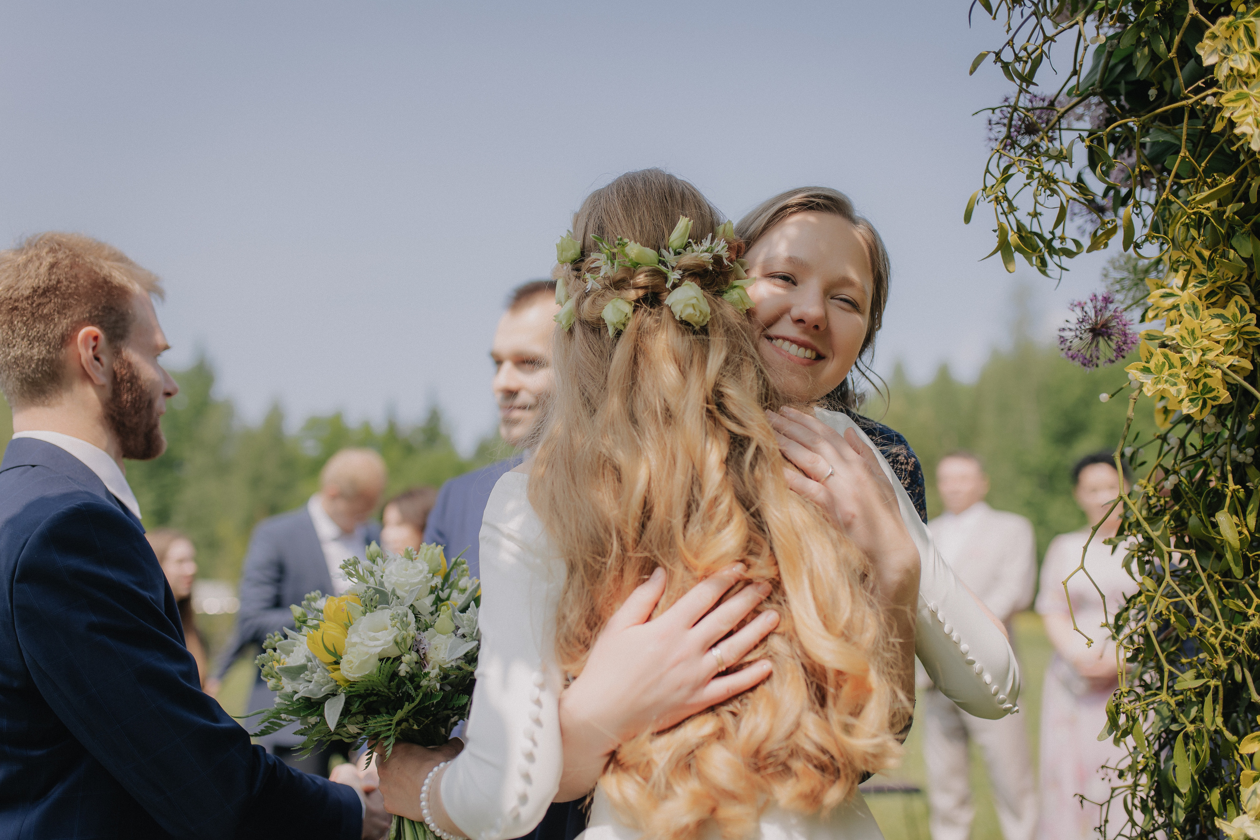 Vestuvinė fotosesija Food in the wood