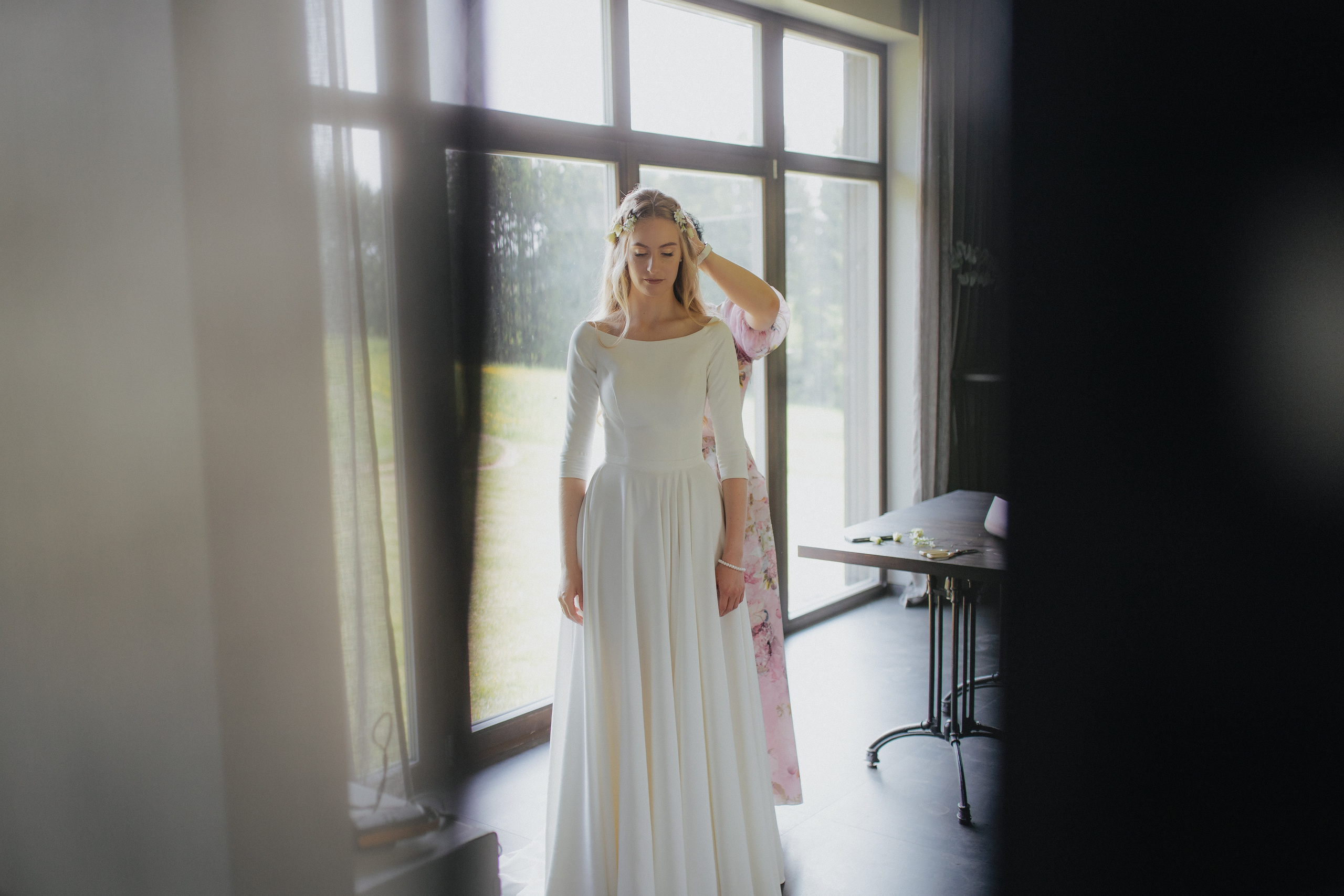 Vestuvinė fotosesija Food in the wood