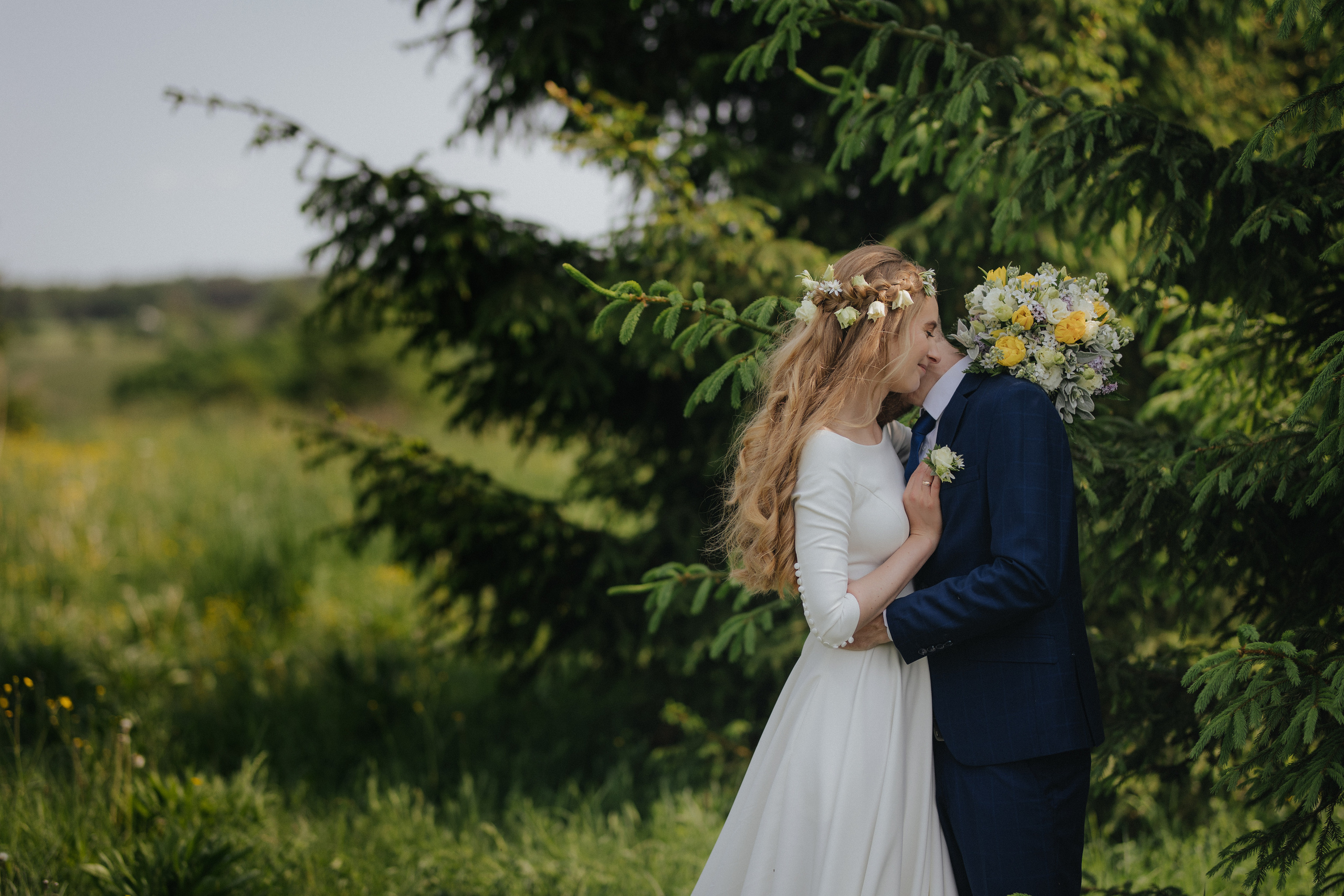 Vestuvinė fotosesija Food in the wood