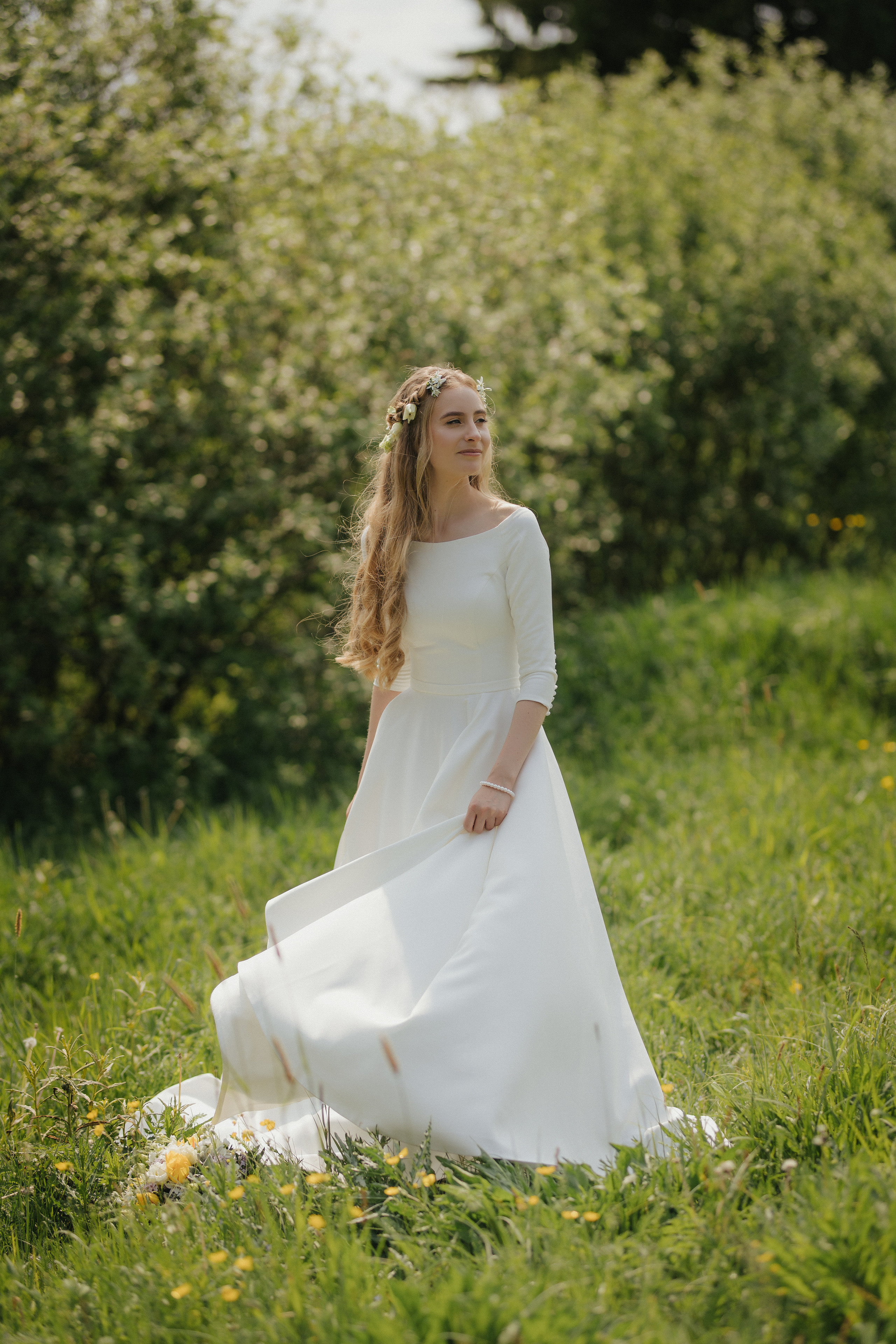 Vestuvinė fotosesija Food in the wood