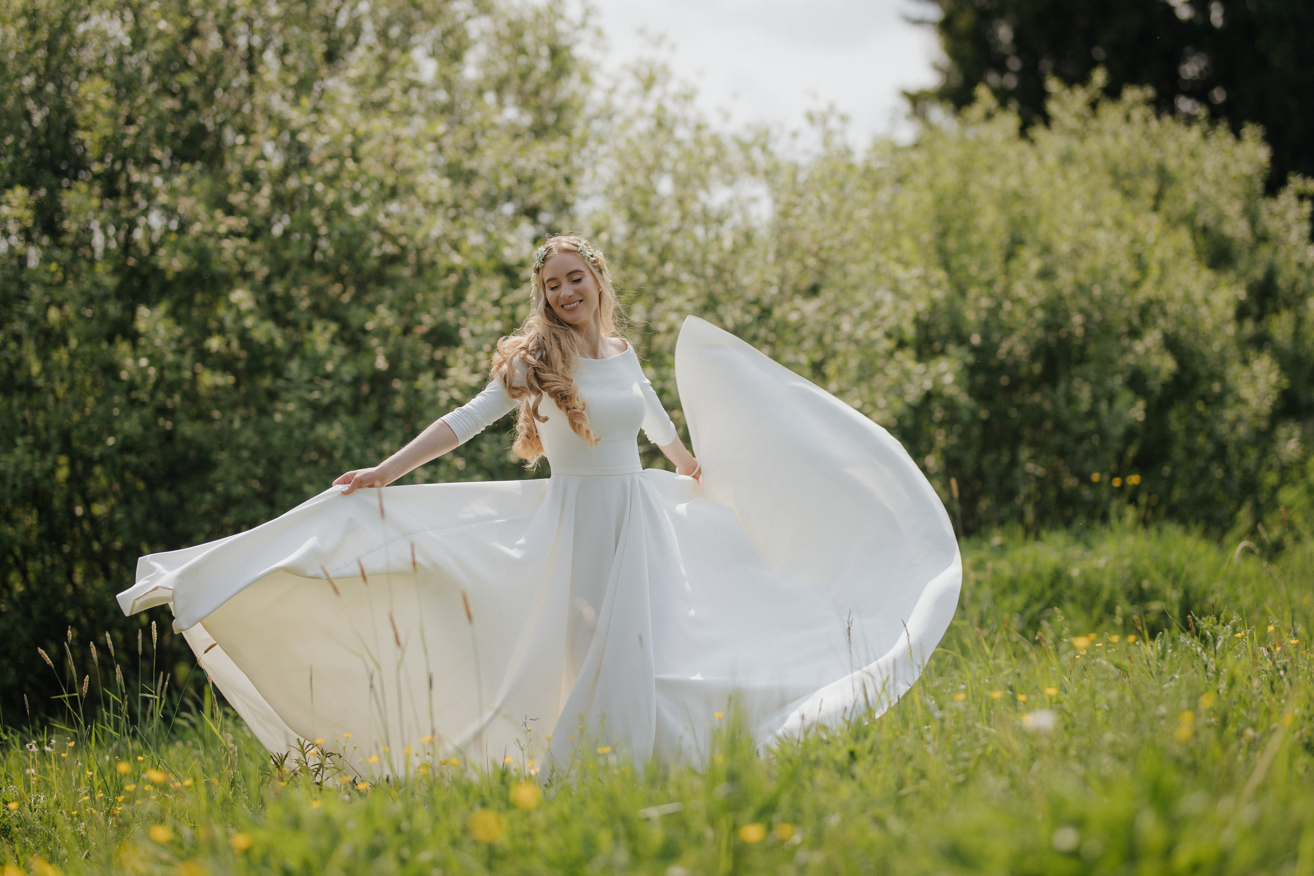 Vestuvinė fotosesija Food in the wood