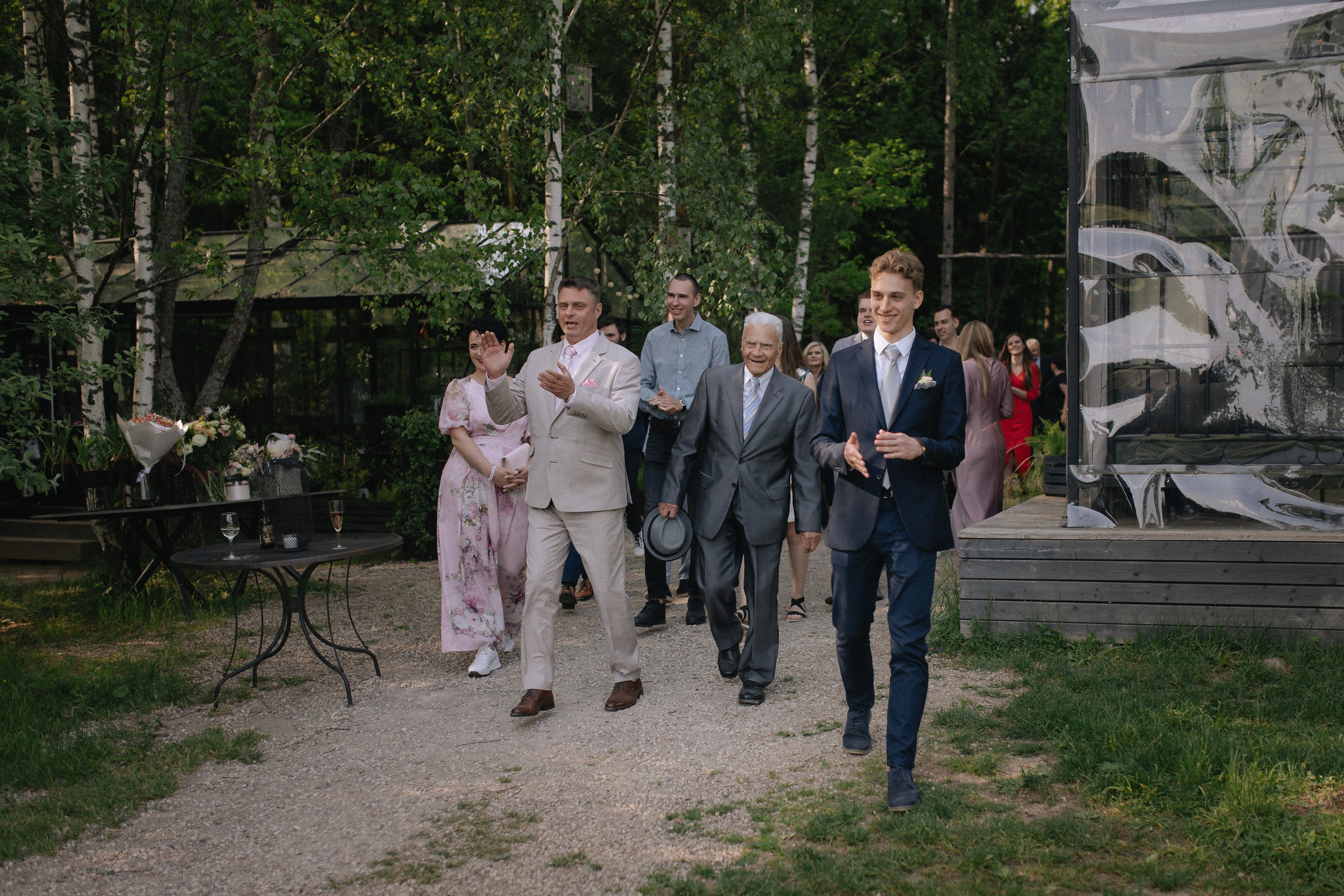 Vestuvinė fotosesija Food in the wood